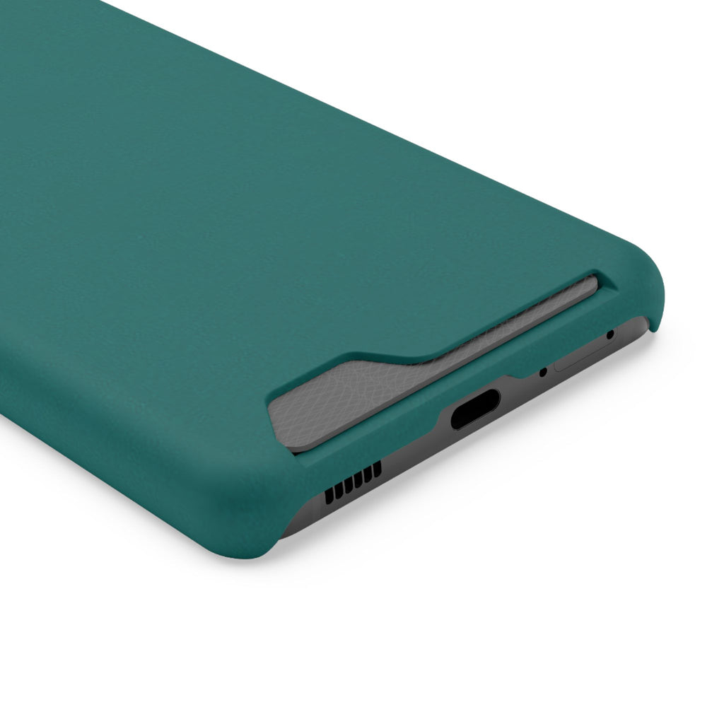 Sea Green Card Holder Phone Case