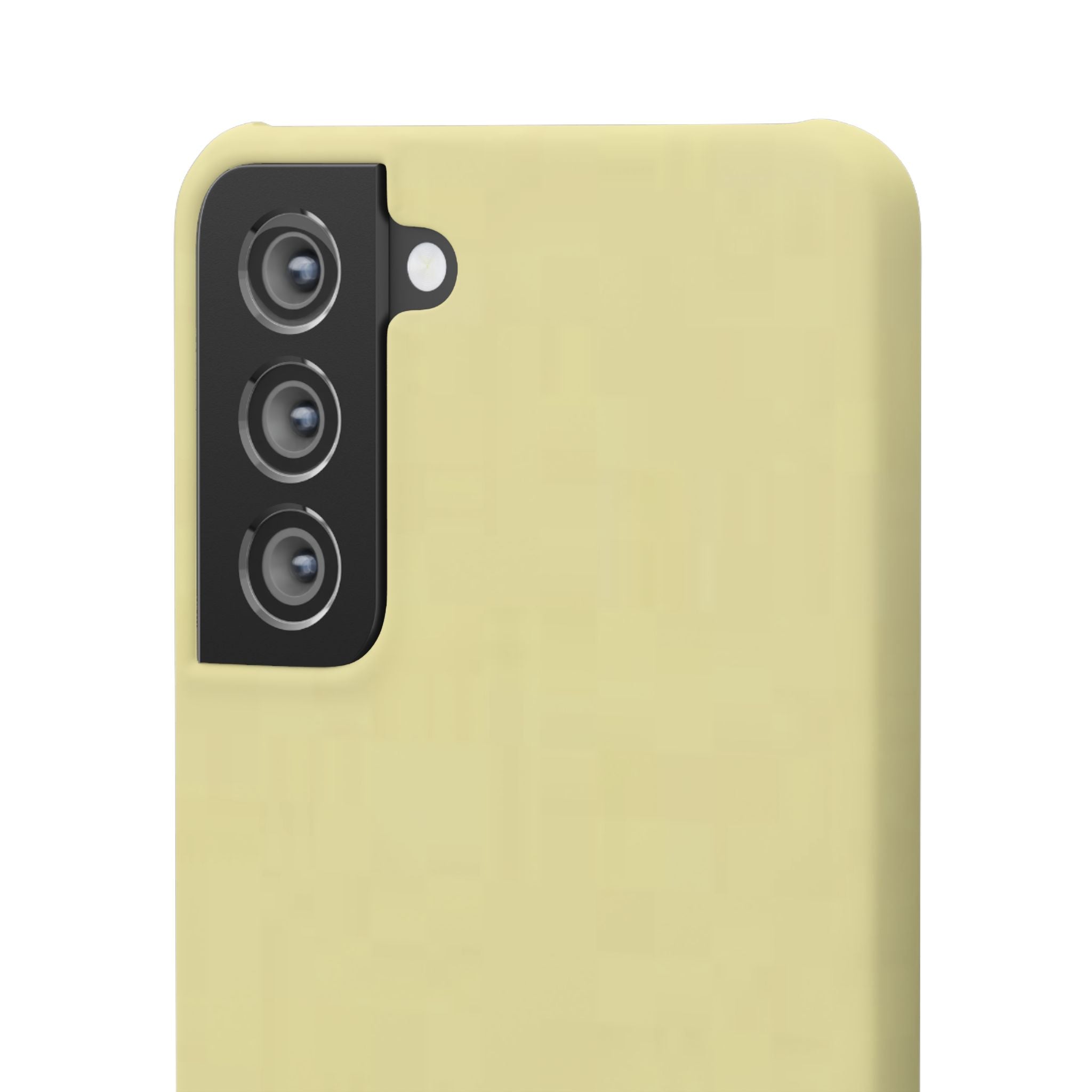 Pale Yellow Snap Phone Case