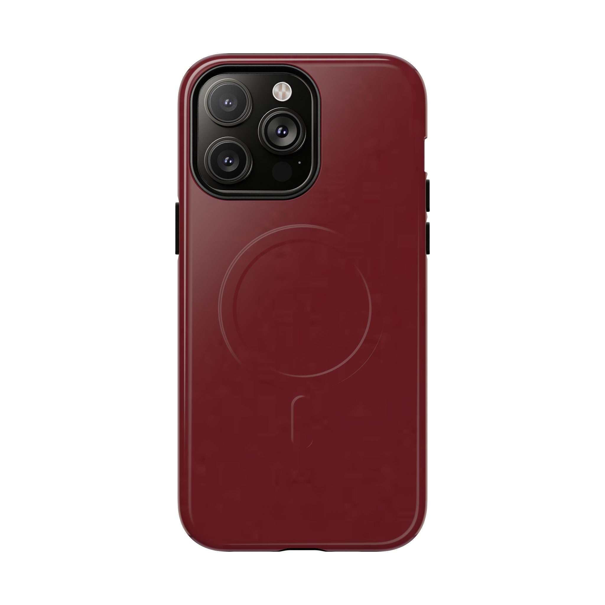 Dark Cherry MagSafe Protective Phone Case