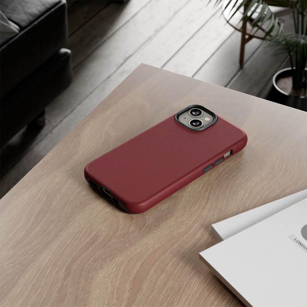 Dark Cherry Protective Phone Case