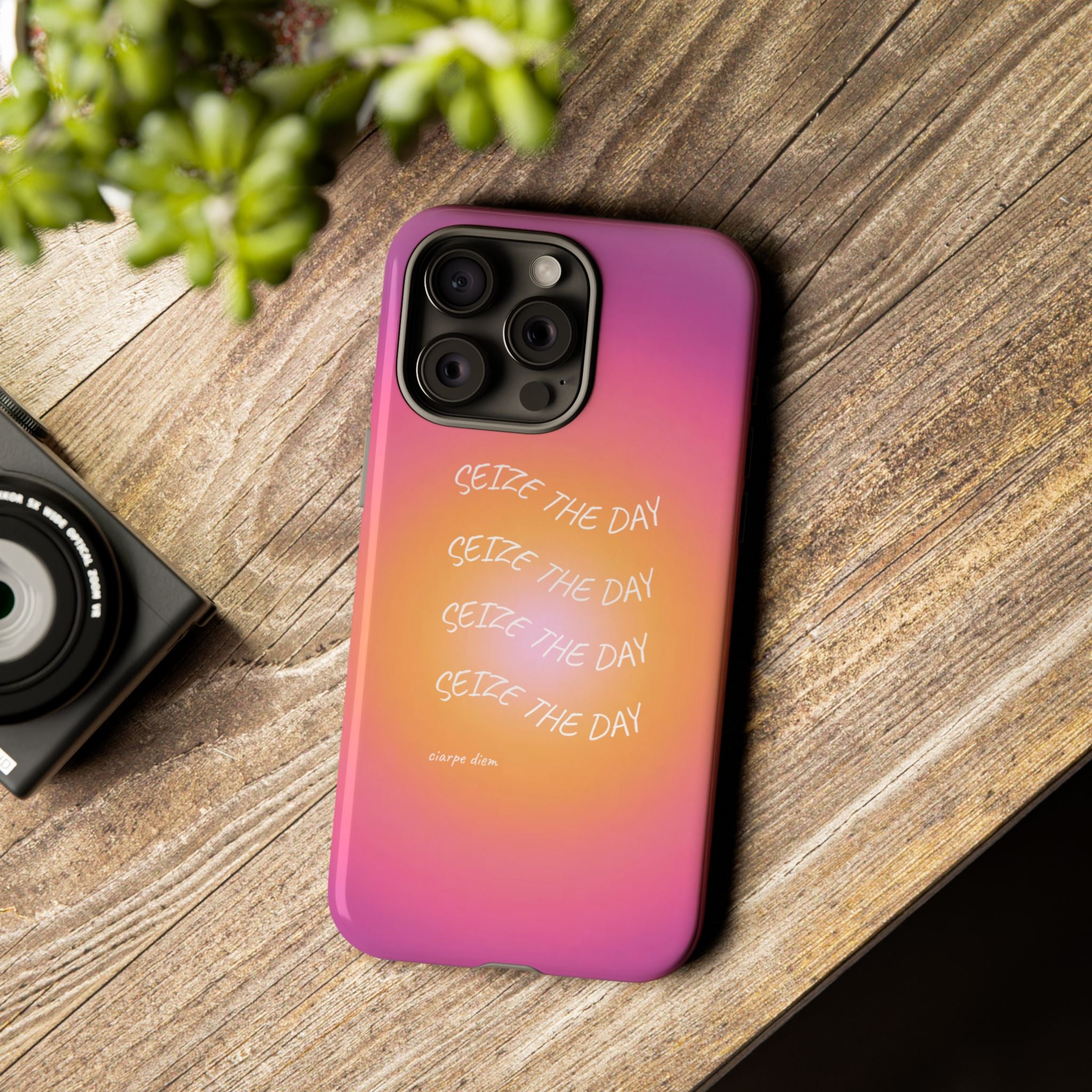 Sunbeam "Seize The Day" Gradient Protective Case