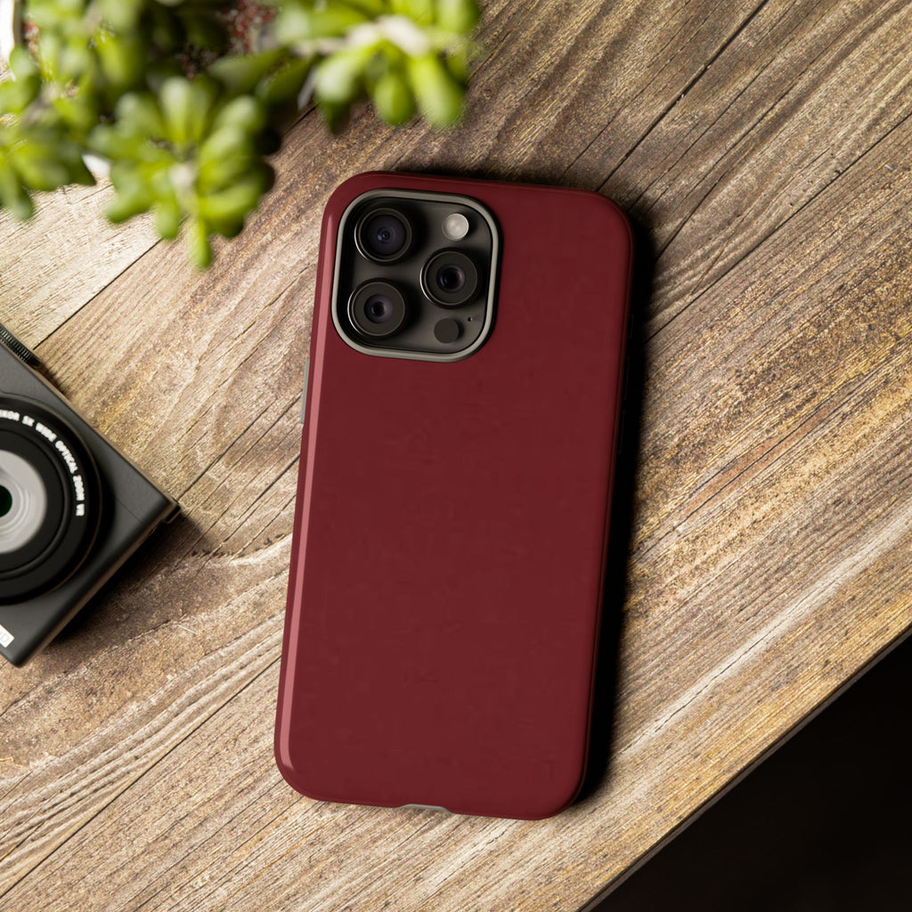 Dark Cherry Protective Phone Case