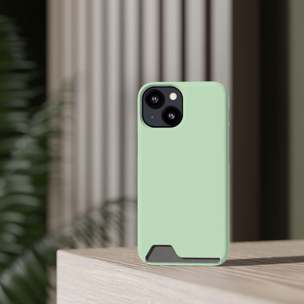 Mint Card-Holder Phone Case
