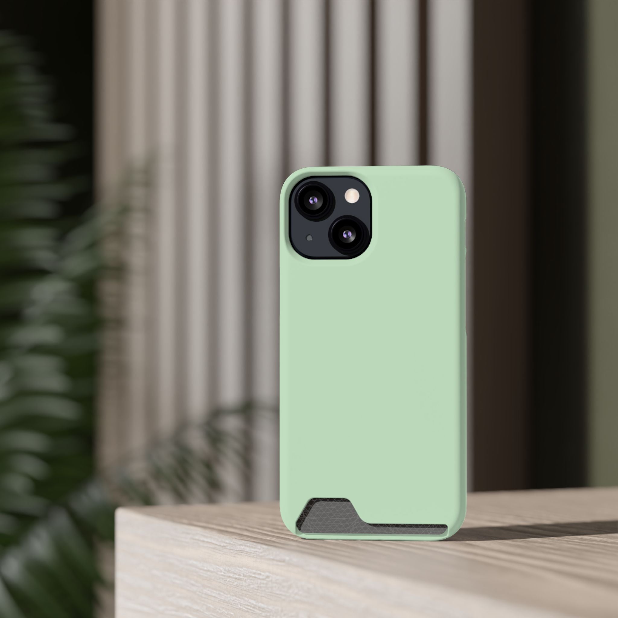 Mint Card-Holder Phone Case