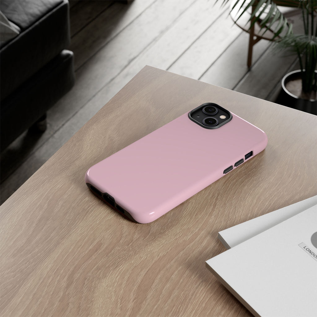 Pale Pink Protective Phone Case