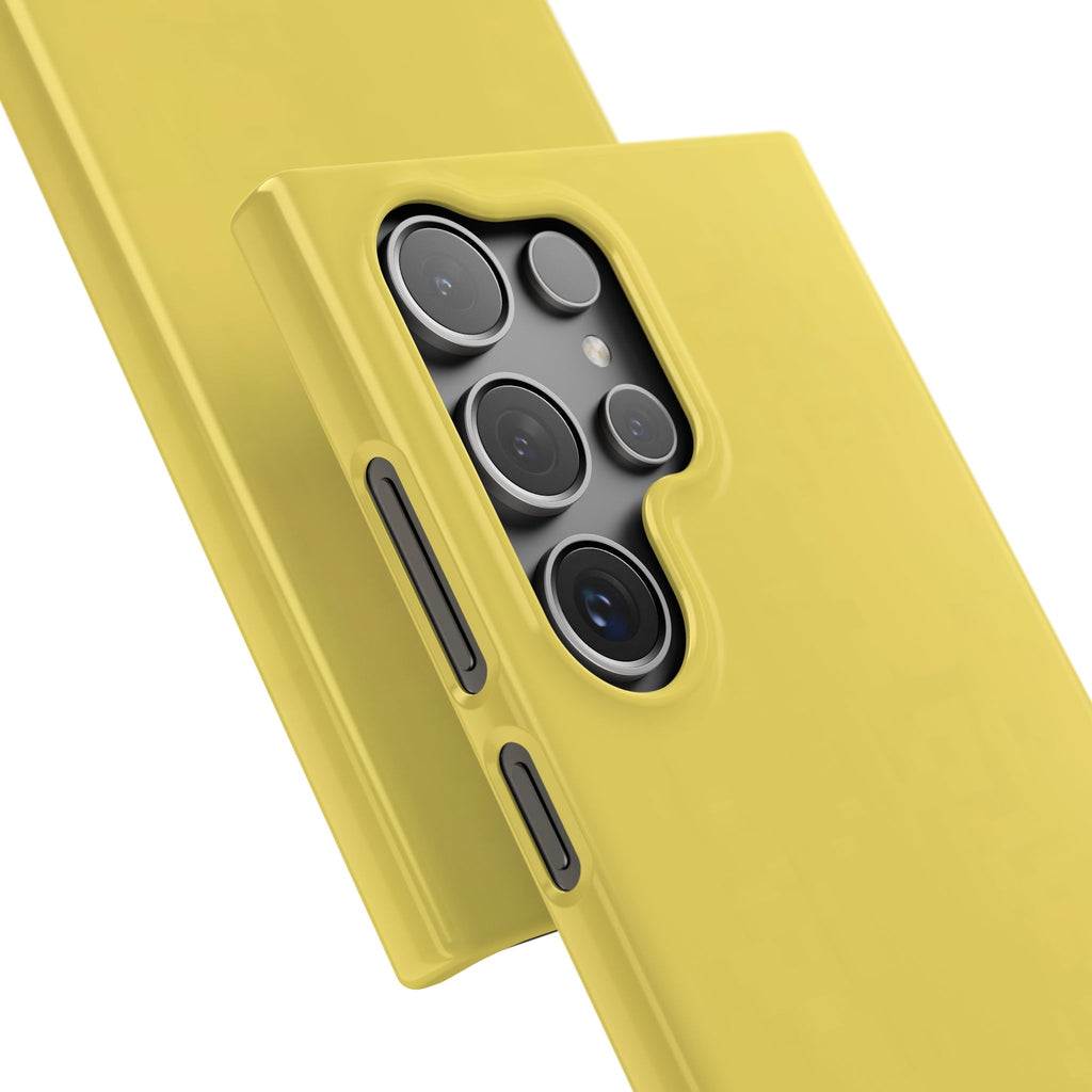 Yellow Snap Phone Case