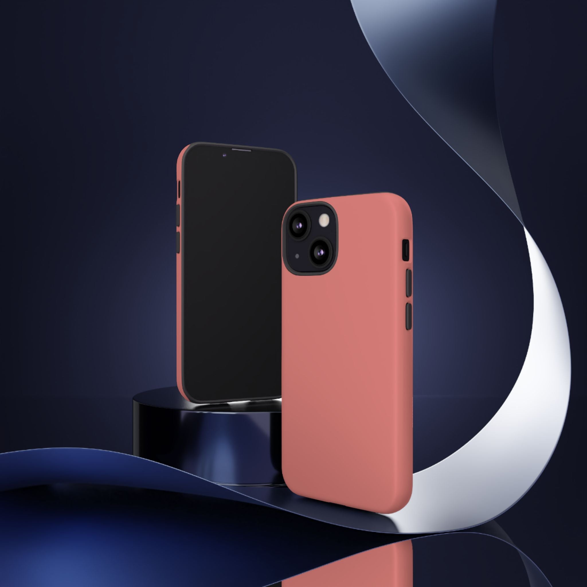 Frosty Pink Protective Phone Case