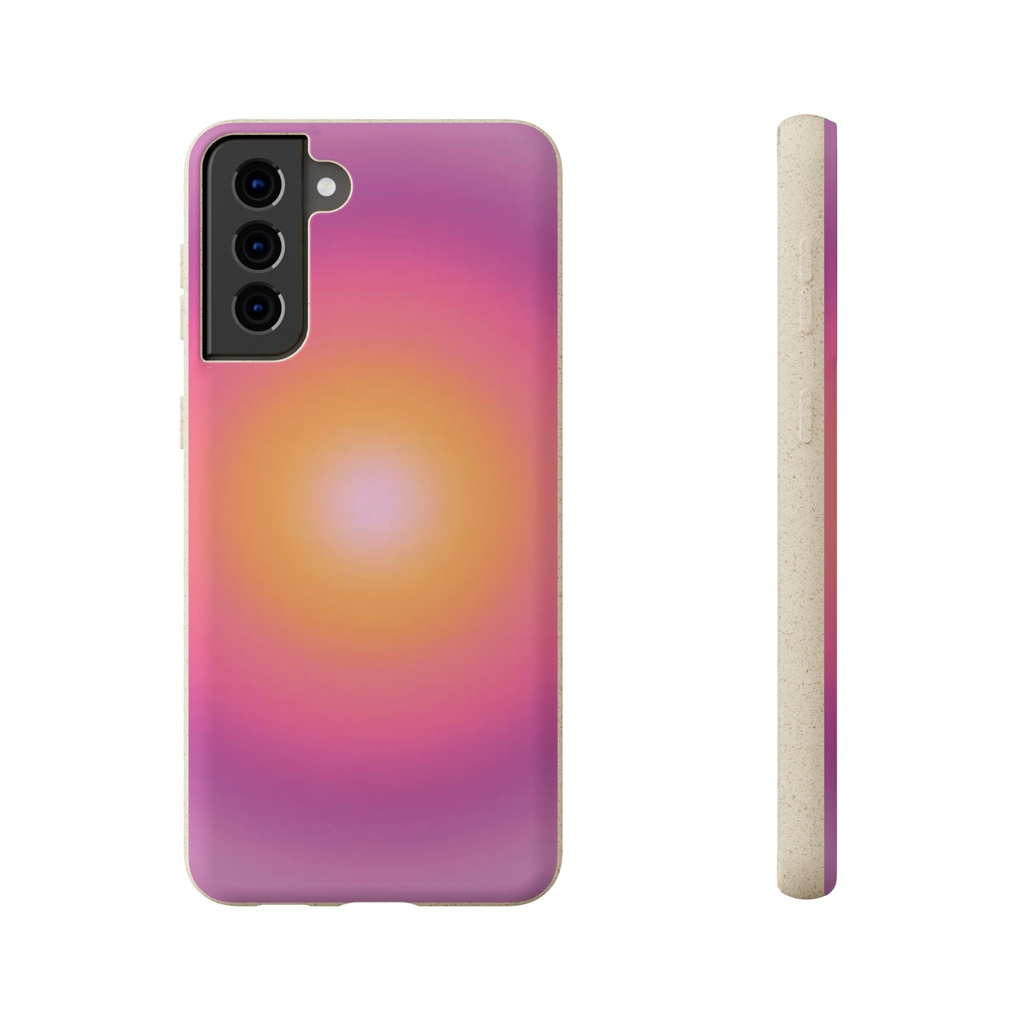 Sunset Glow Biodegradable Phone Case -  Eco-Friendly Cover