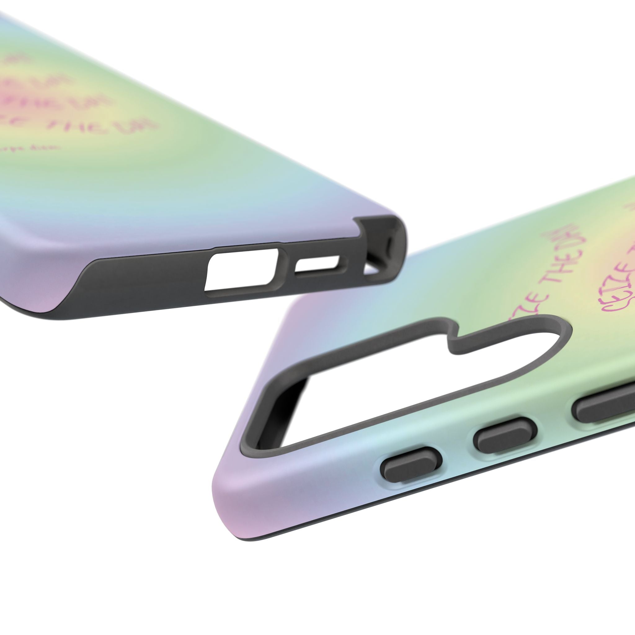 Bermuda Halo Seize The Day Pastel Gradient Tough Phone Case