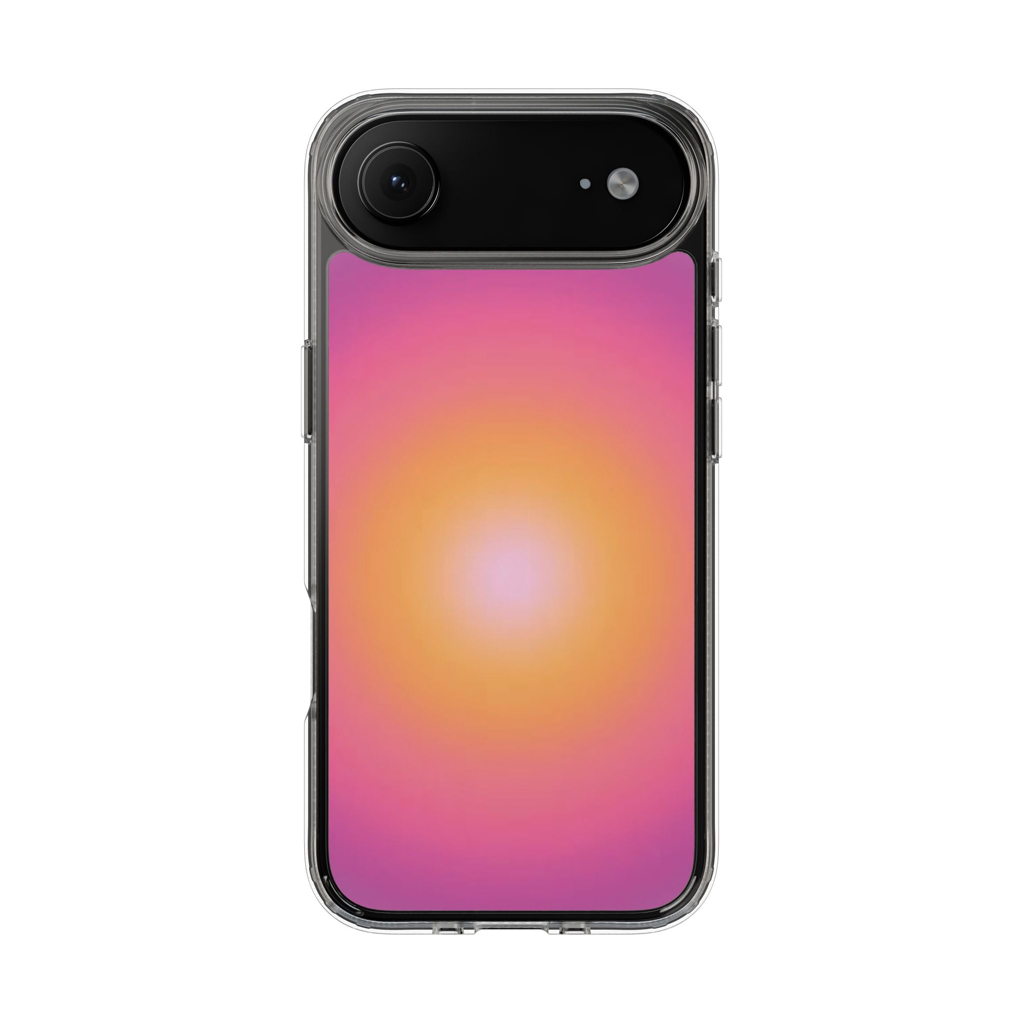 Sunset Gradient Clear Protective Cover