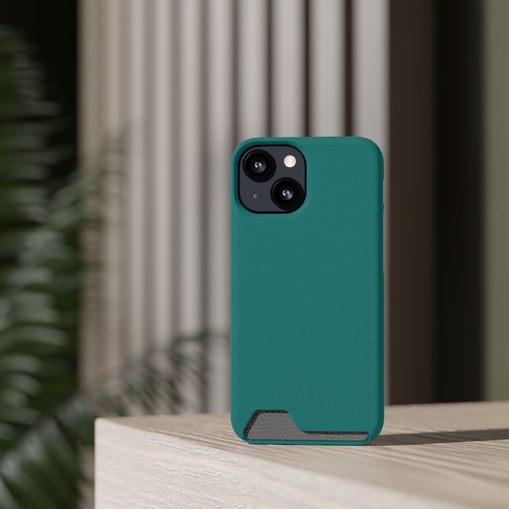 Sea Green Card Holder Phone Case