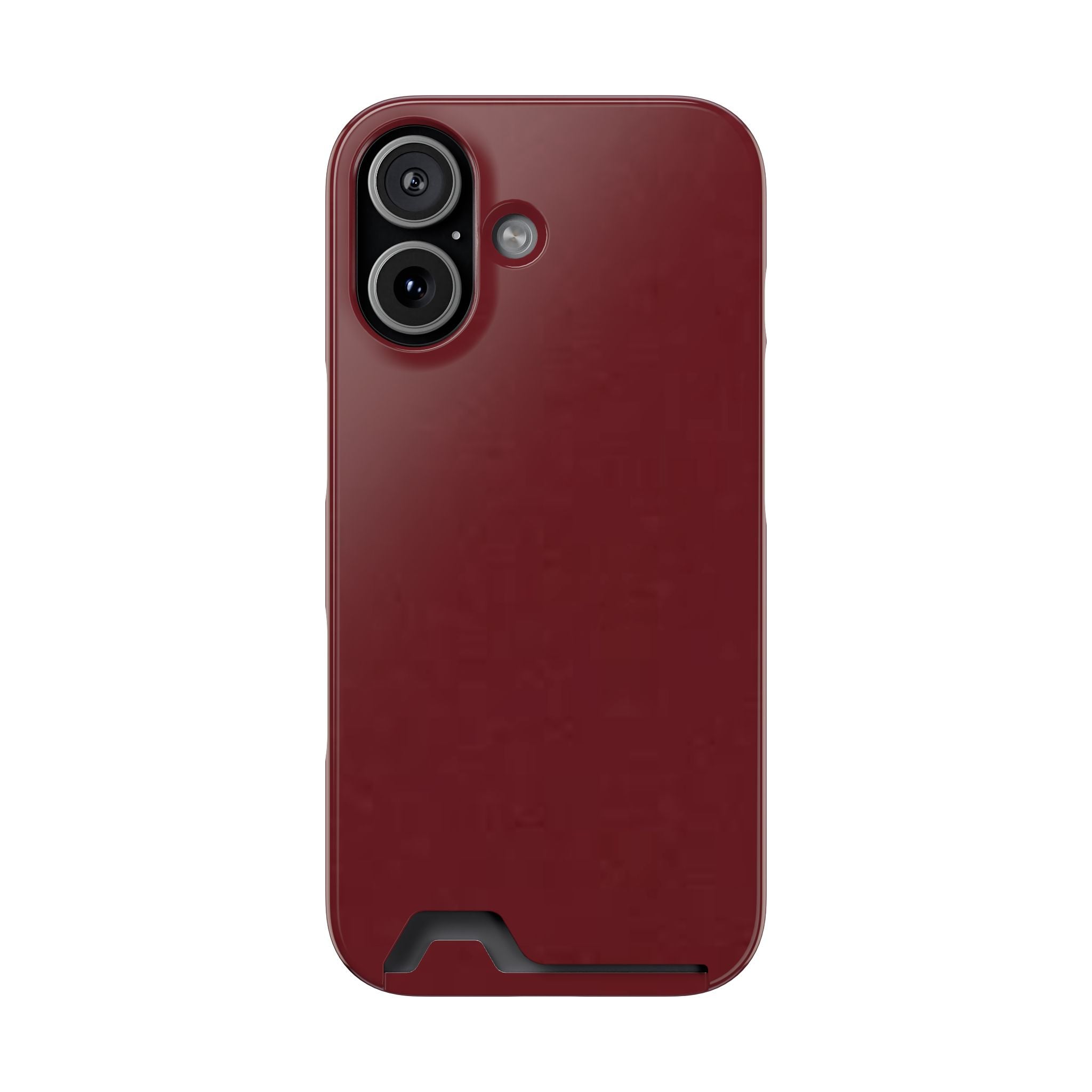 Dark Cherry Card Holder Phone Case