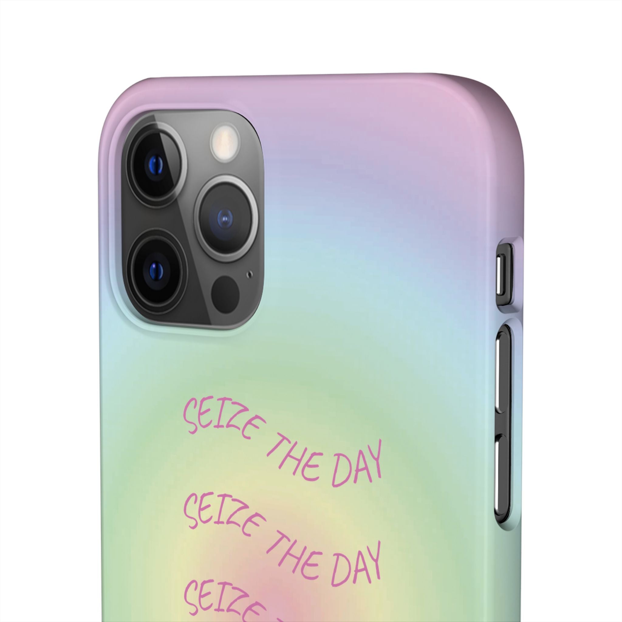 Carpe Diem Bermuda Halo Gradient Snap Phone Case