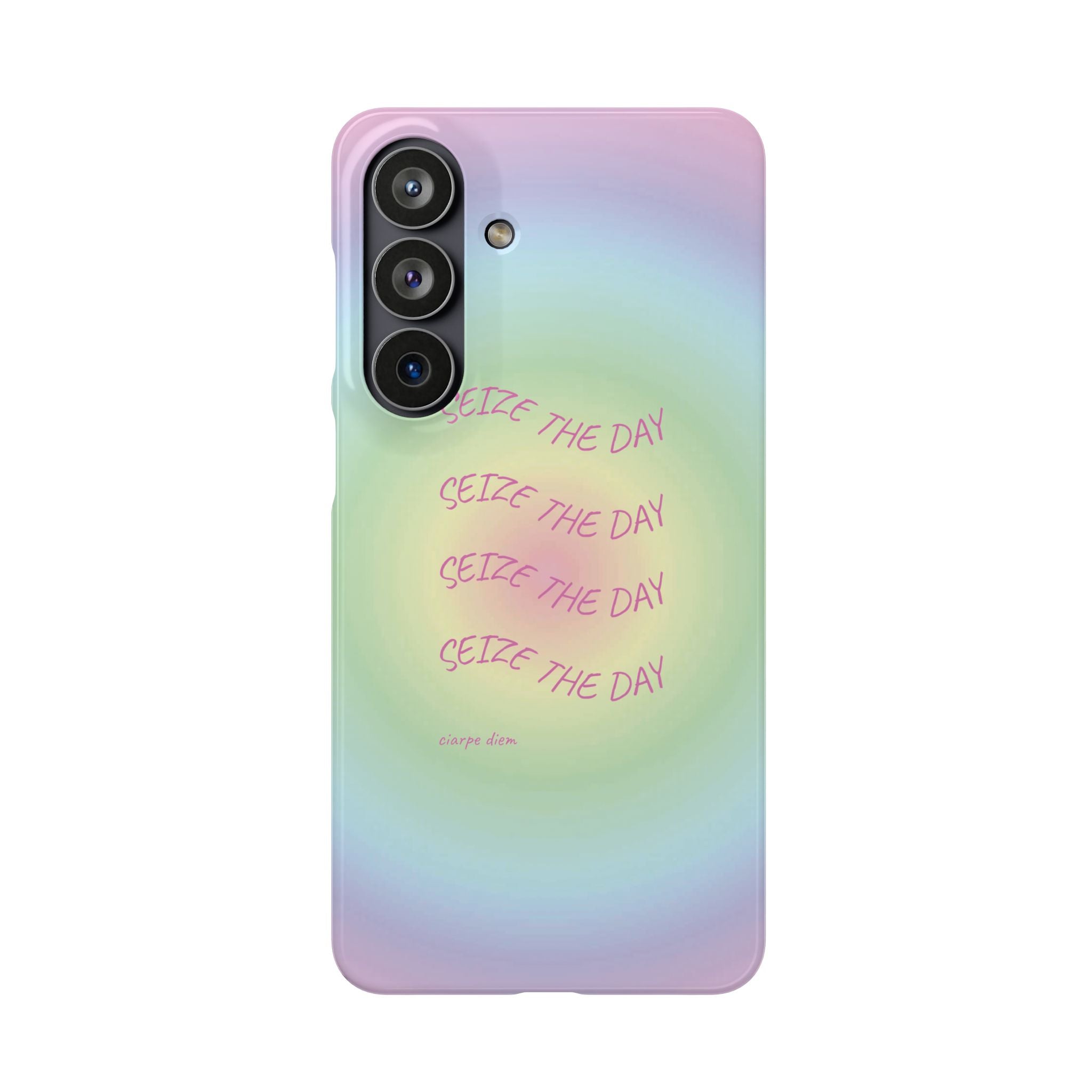 Carpe Diem Bermuda Halo Gradient Snap Phone Case