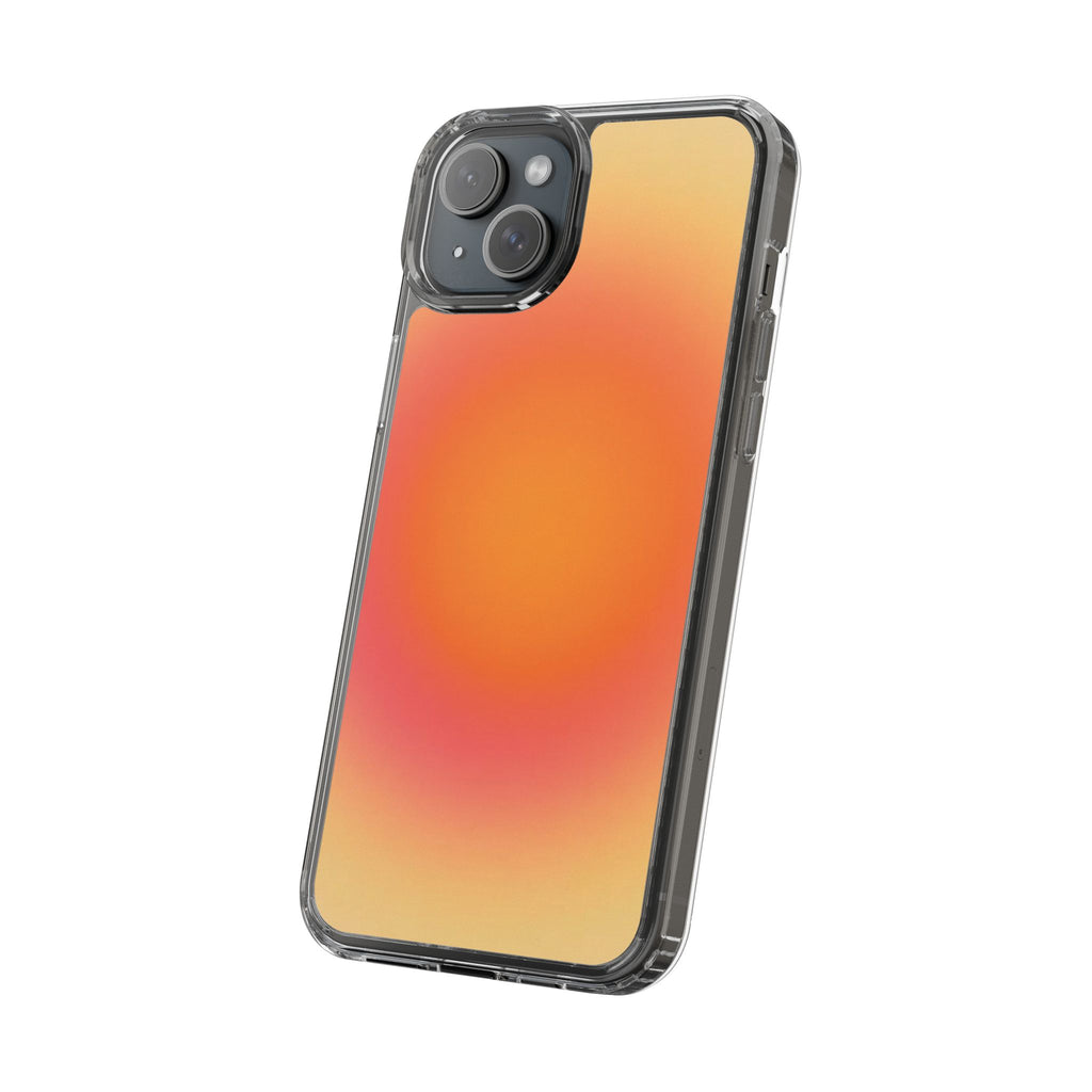Clear Sunburst Protective Phone Case