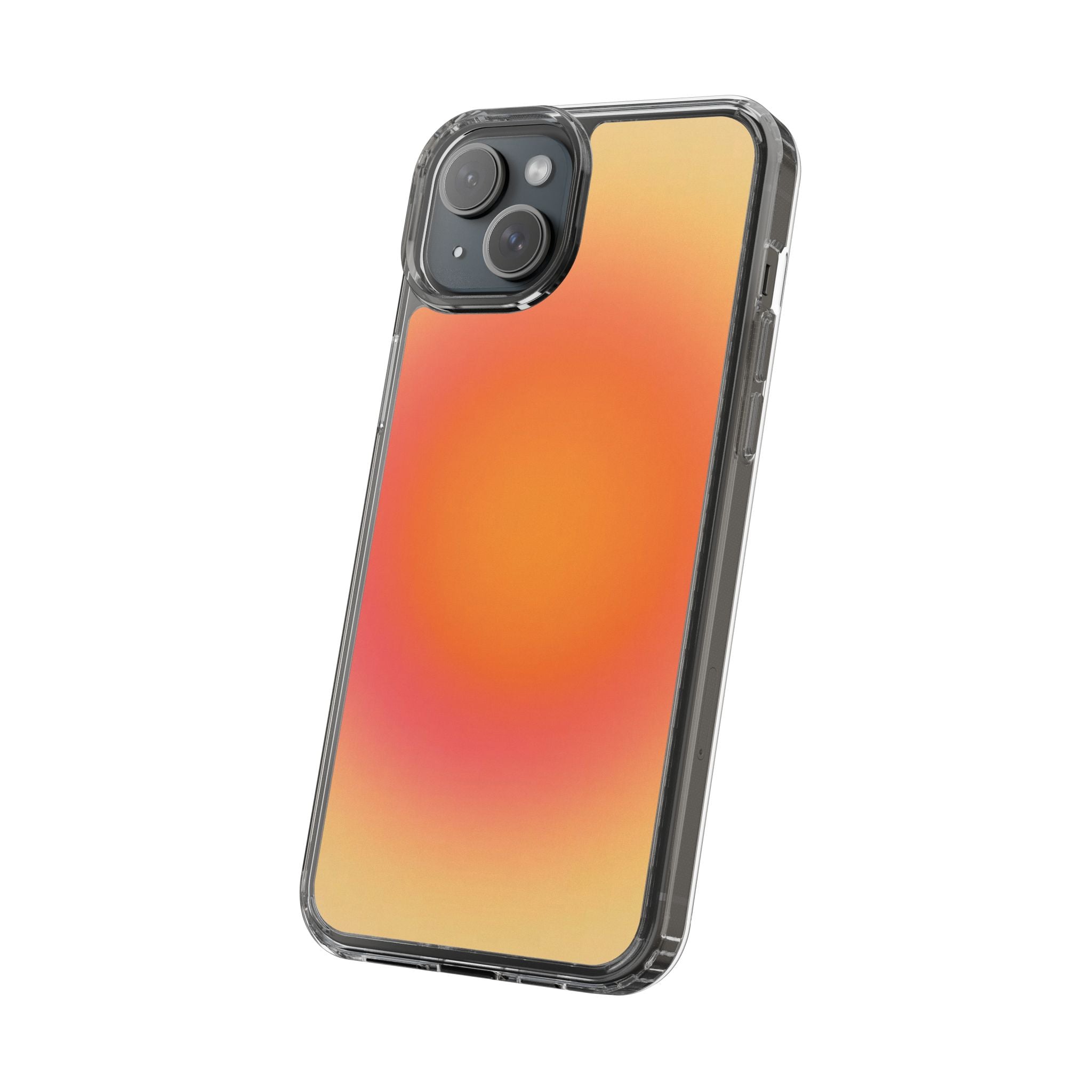 Clear Sunburst Protective Phone Case