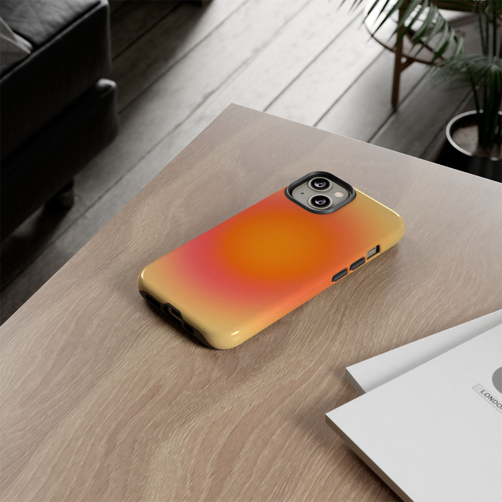 Sunburst Gradient Protective Phone Case