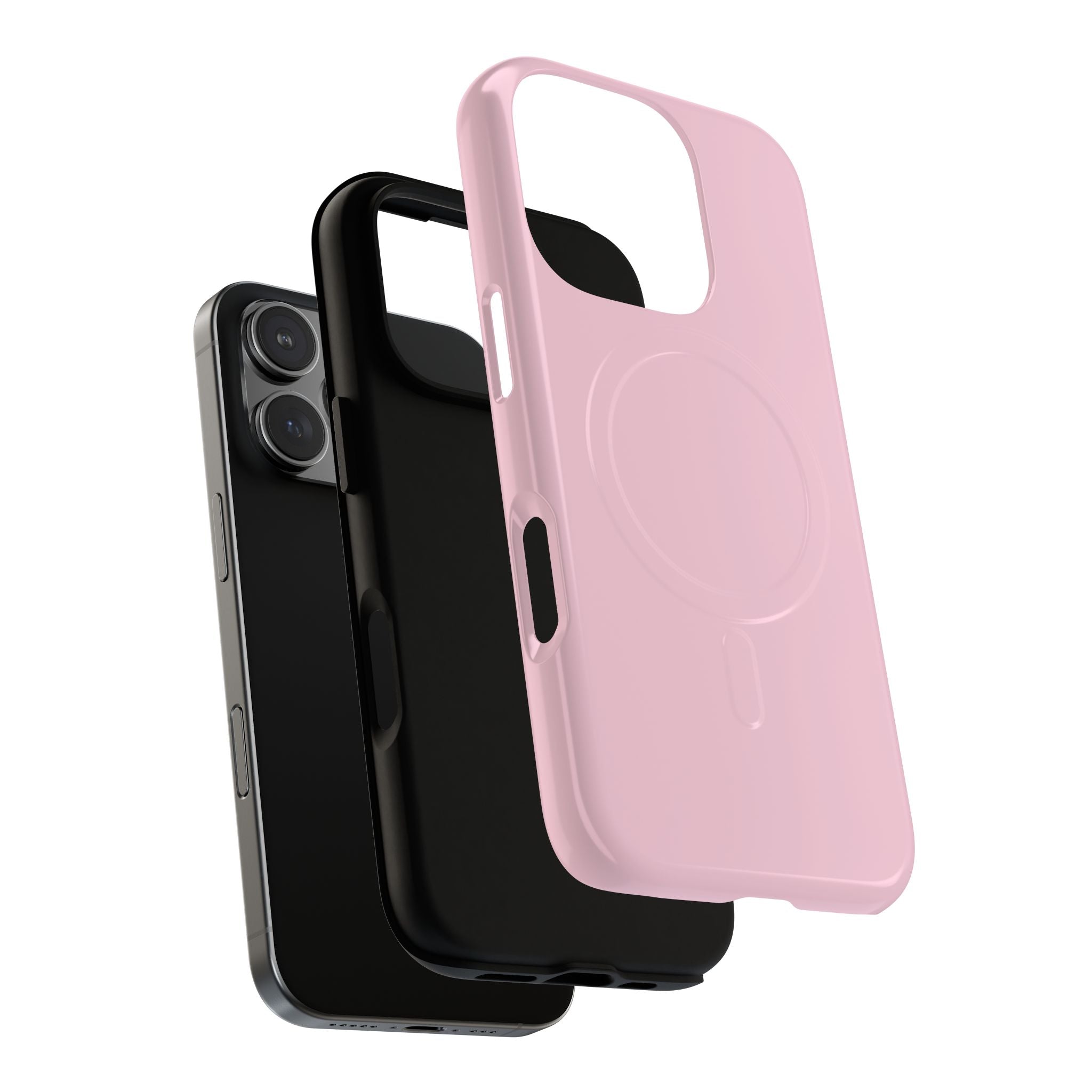 Pale Pink MagSafe Protective Phone Case