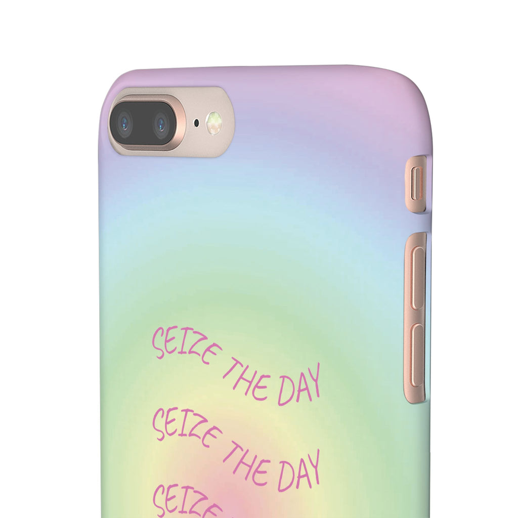 Carpe Diem Bermuda Halo Gradient Snap Phone Case