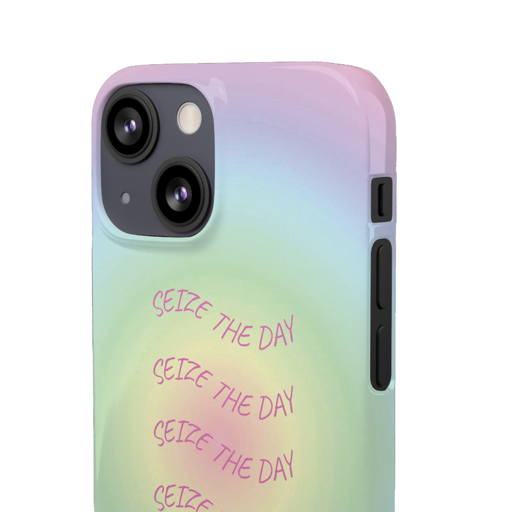 Carpe Diem Bermuda Halo Gradient Snap Phone Case