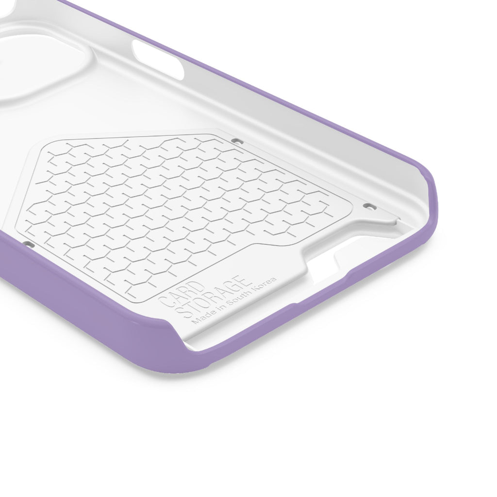 Lilac Card Holder Phone Case