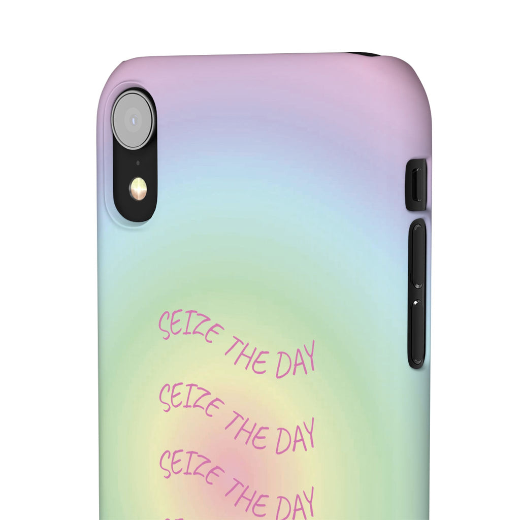 Carpe Diem Bermuda Halo Gradient Snap Phone Case