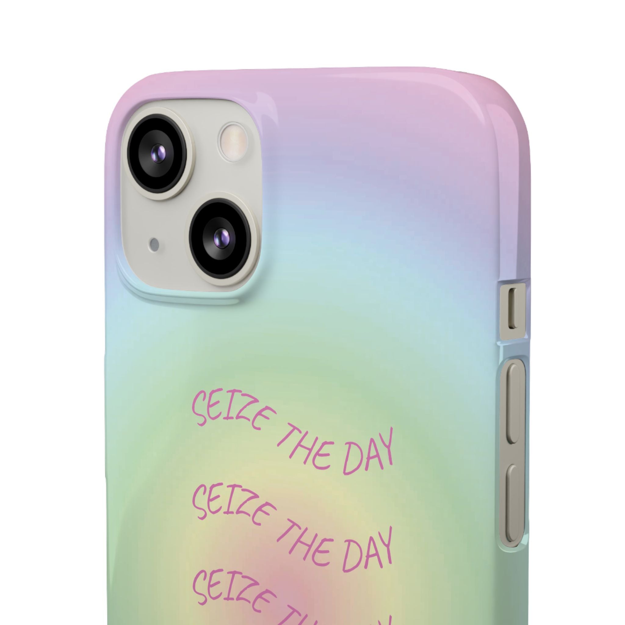 Carpe Diem Bermuda Halo Gradient Snap Phone Case