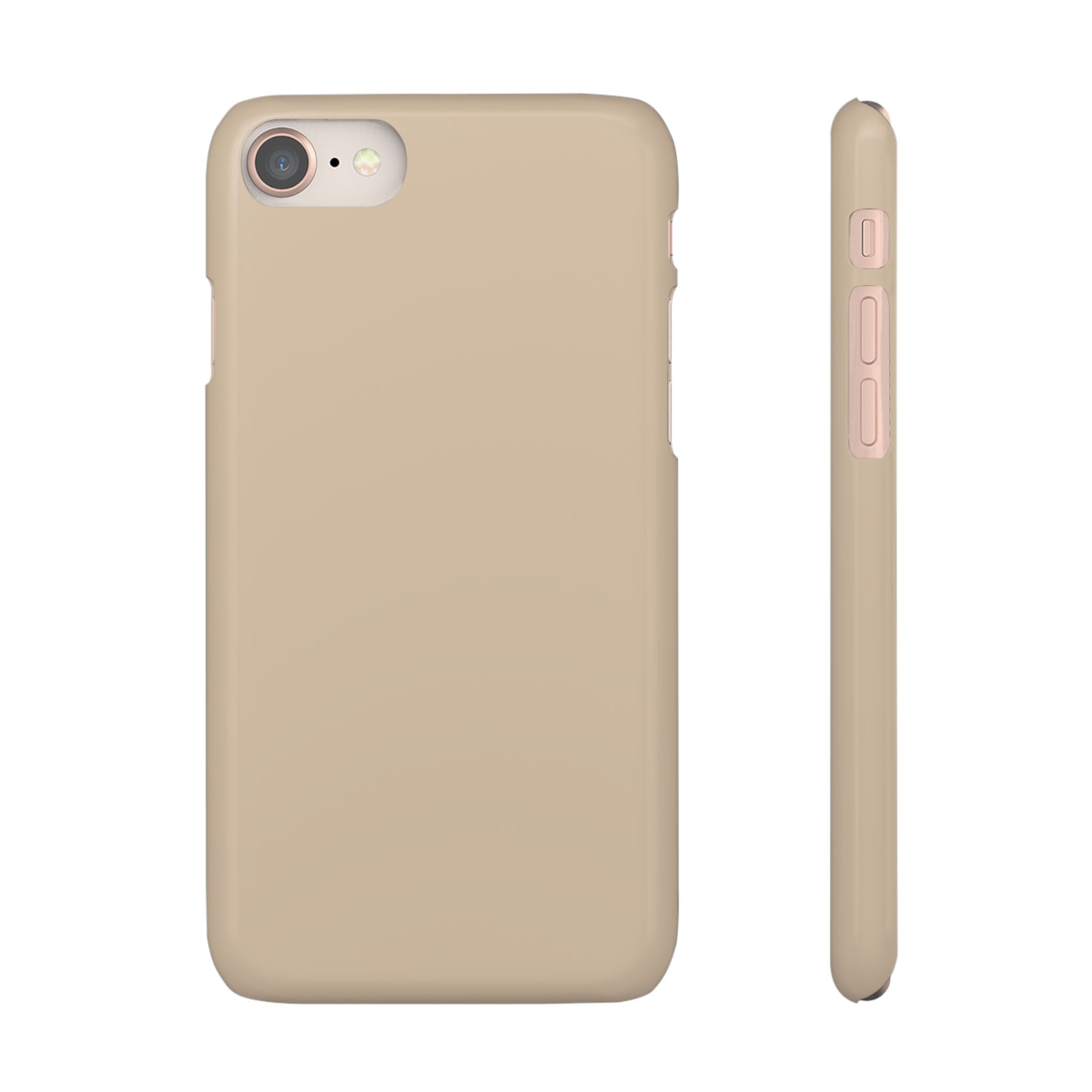 Beige Snap Phone Case