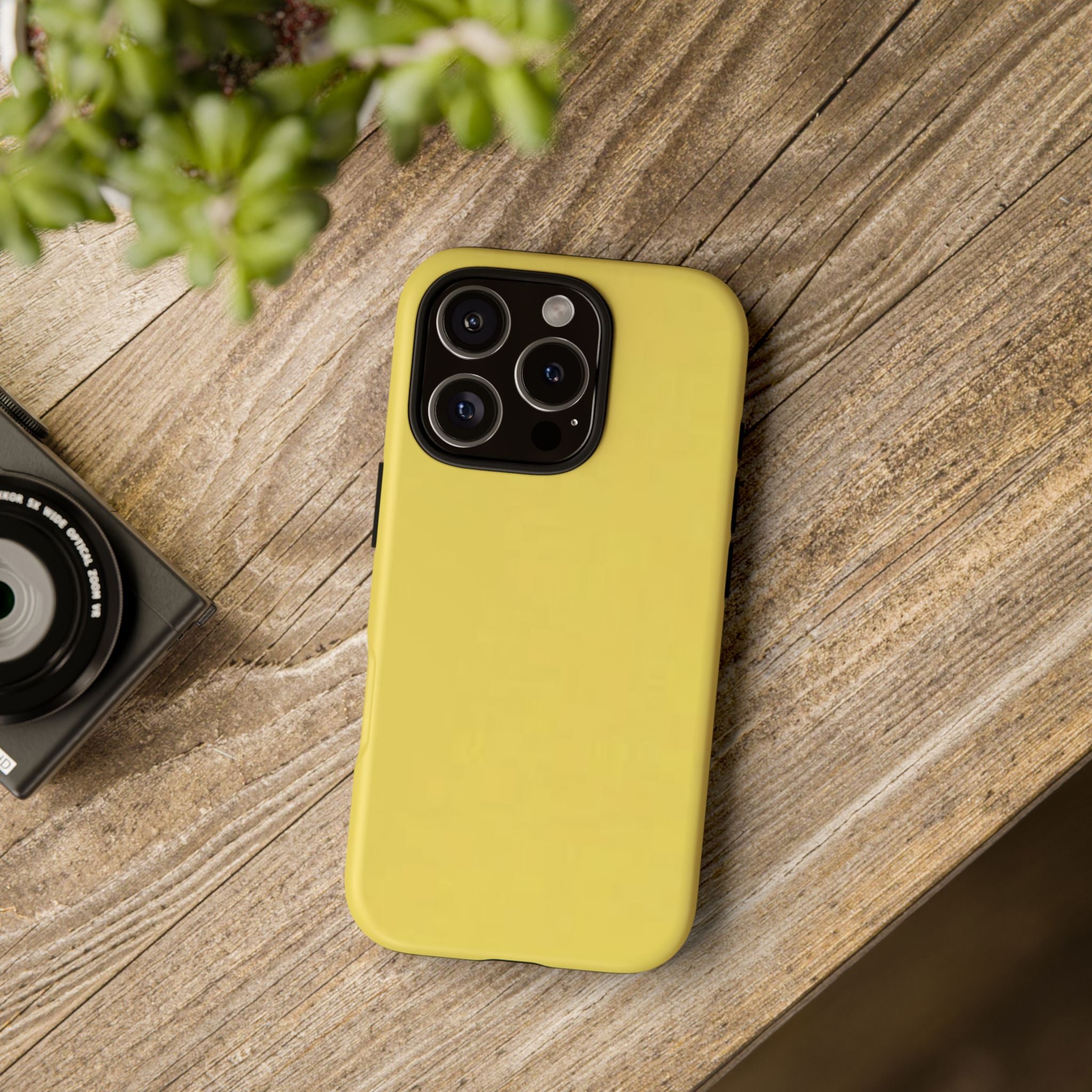 Yellow Protective Phone Case
