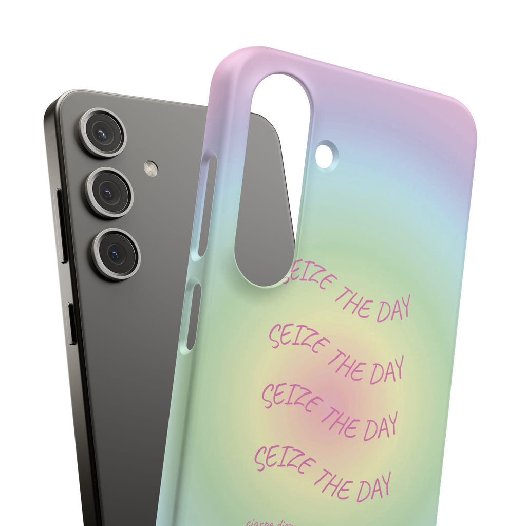 Carpe Diem Bermuda Halo Gradient Snap Phone Case