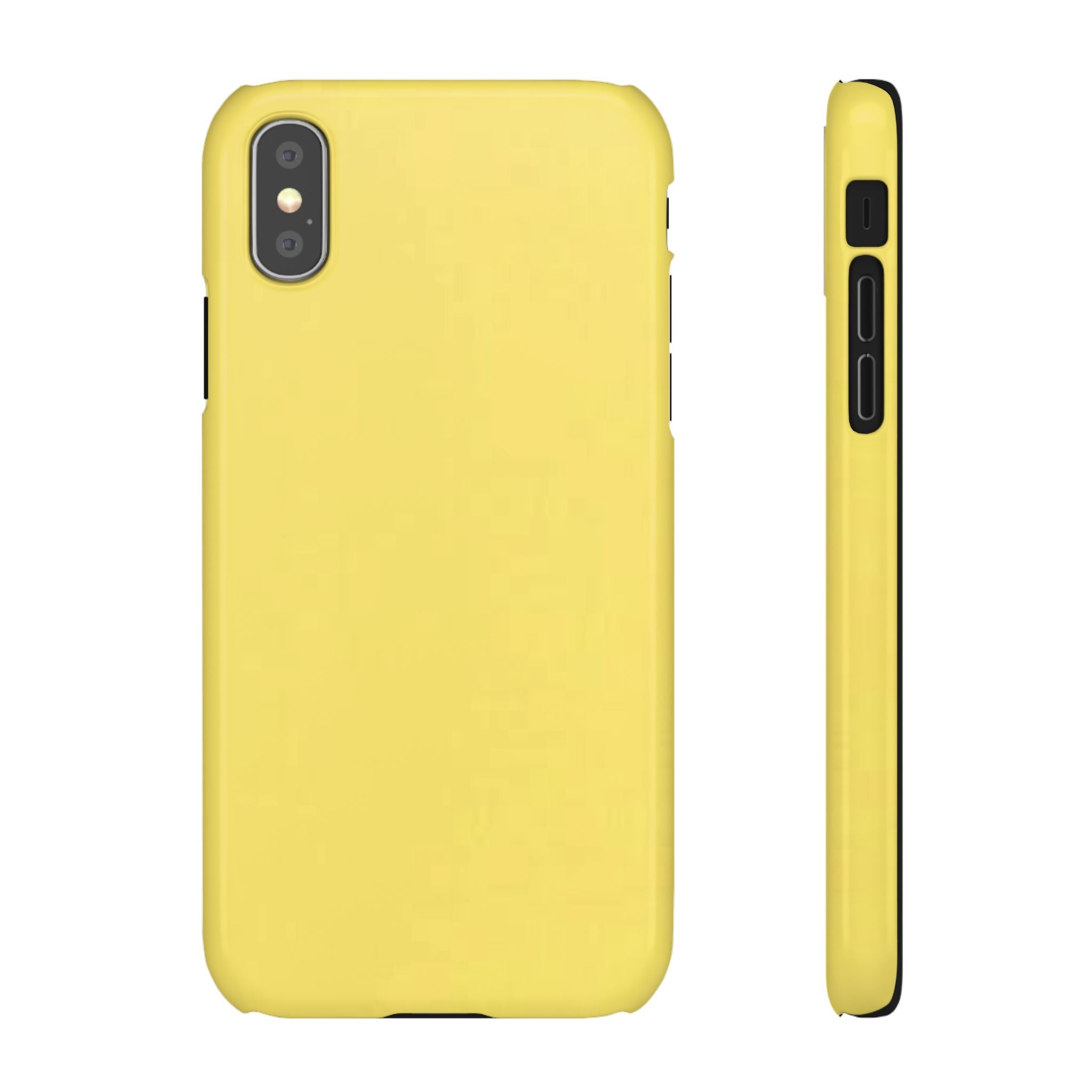Yellow Snap Phone Case