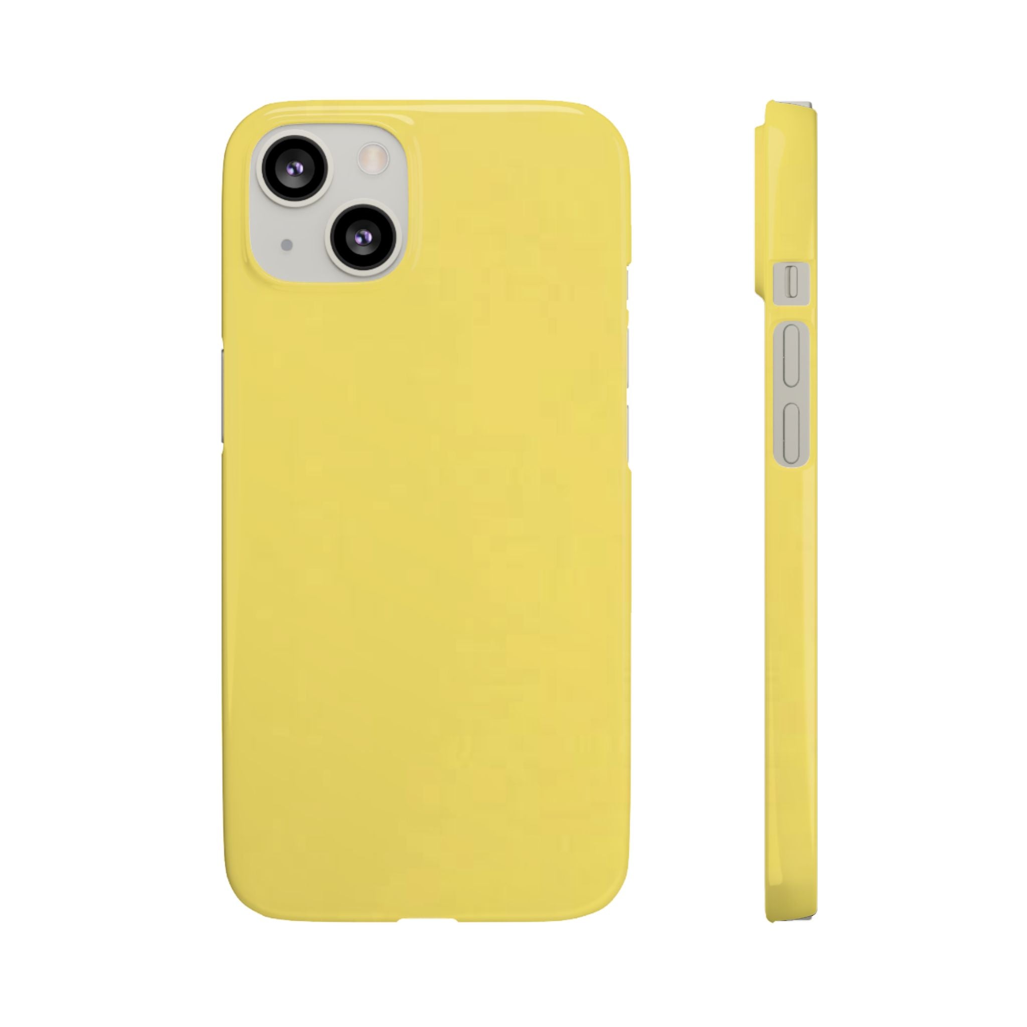 Yellow Snap Phone Case