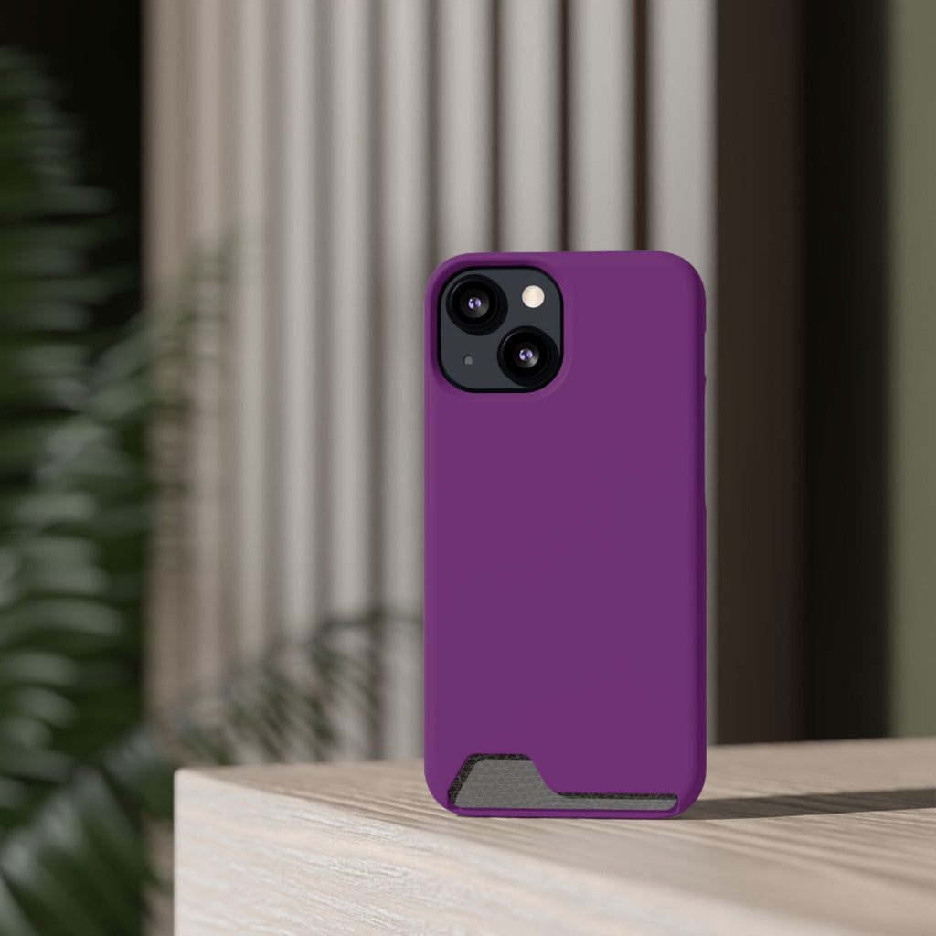 Blueberry Card Holder Phone Case
