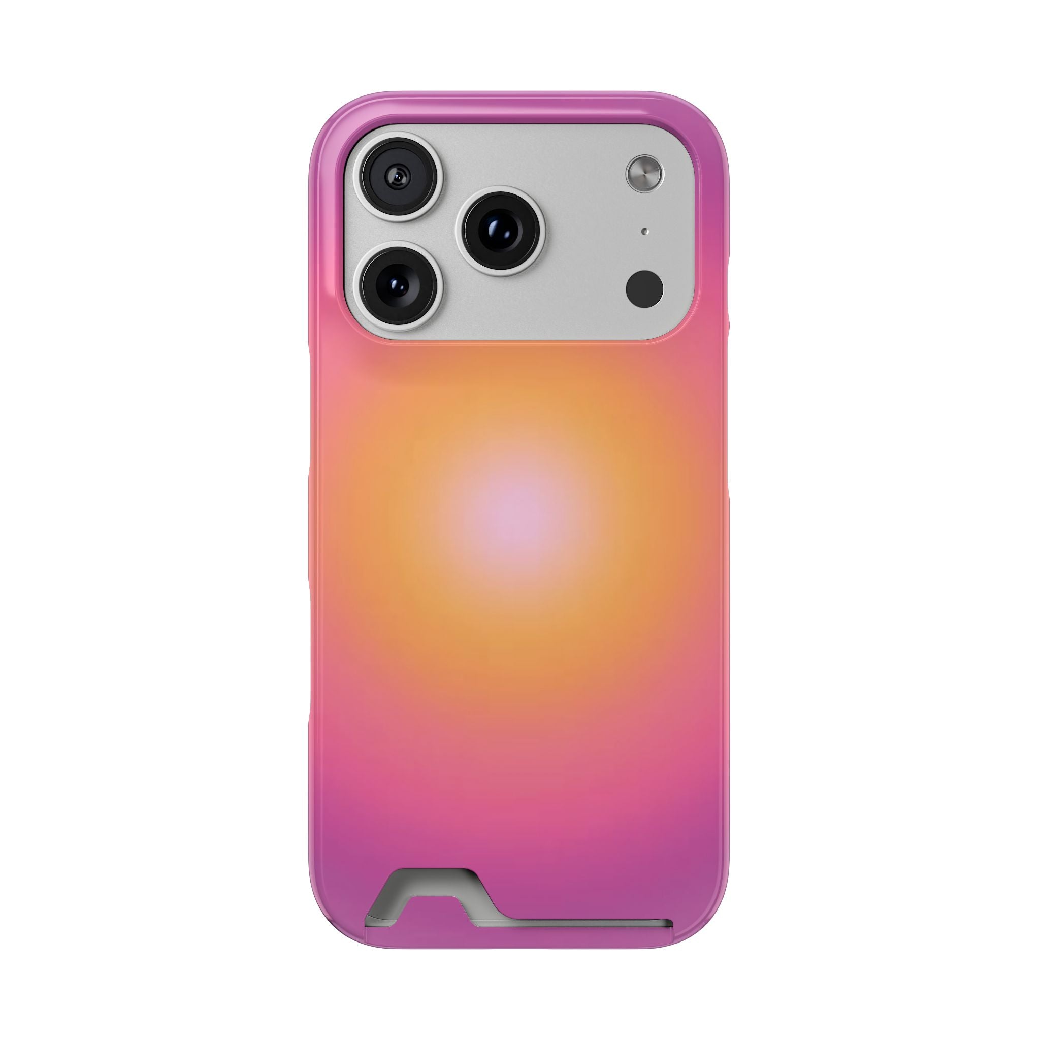 Sunset Gradient Phone Case with Card Holder