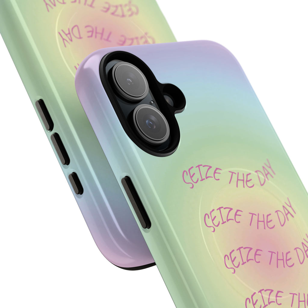 Bermuda Halo Seize The Day Gradient MagSafe Protective Phone Case