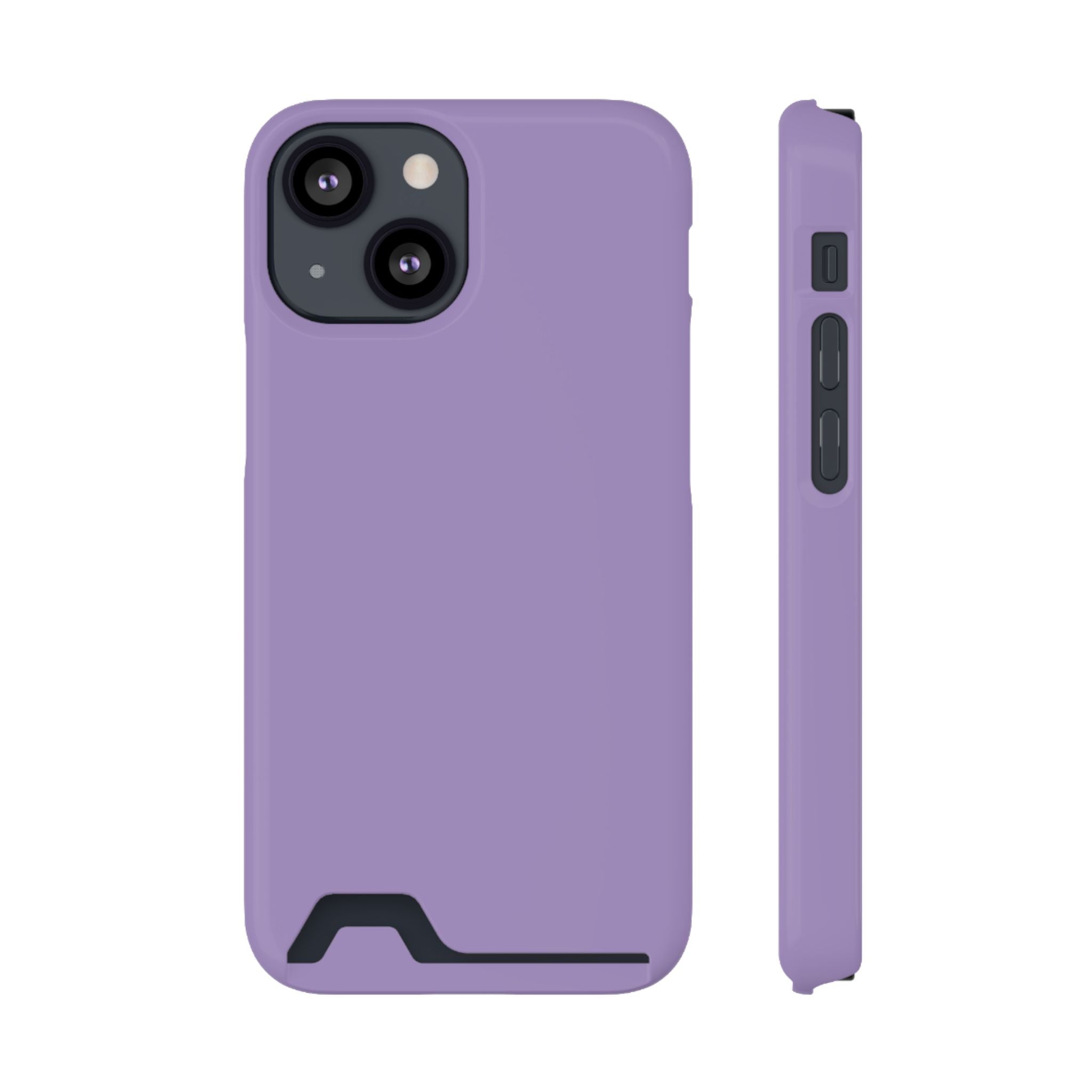 Lilac Card Holder Phone Case