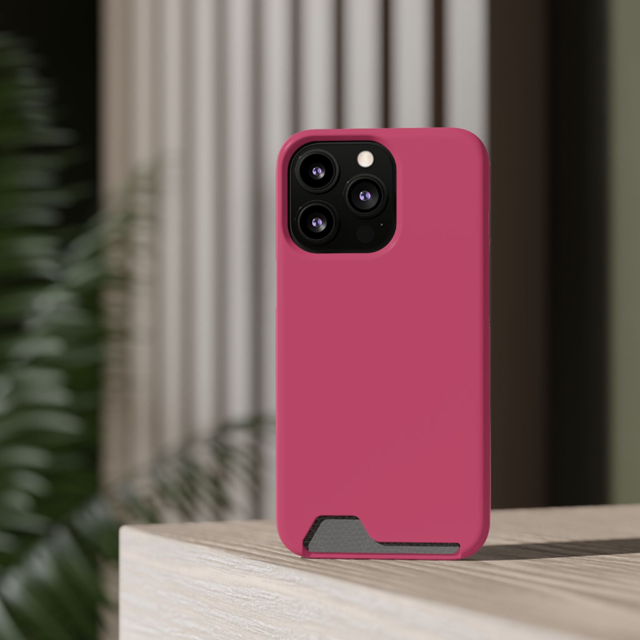 Raspberry Card Holder Phone Case