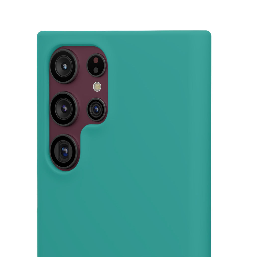 Teal Snap Phone Case