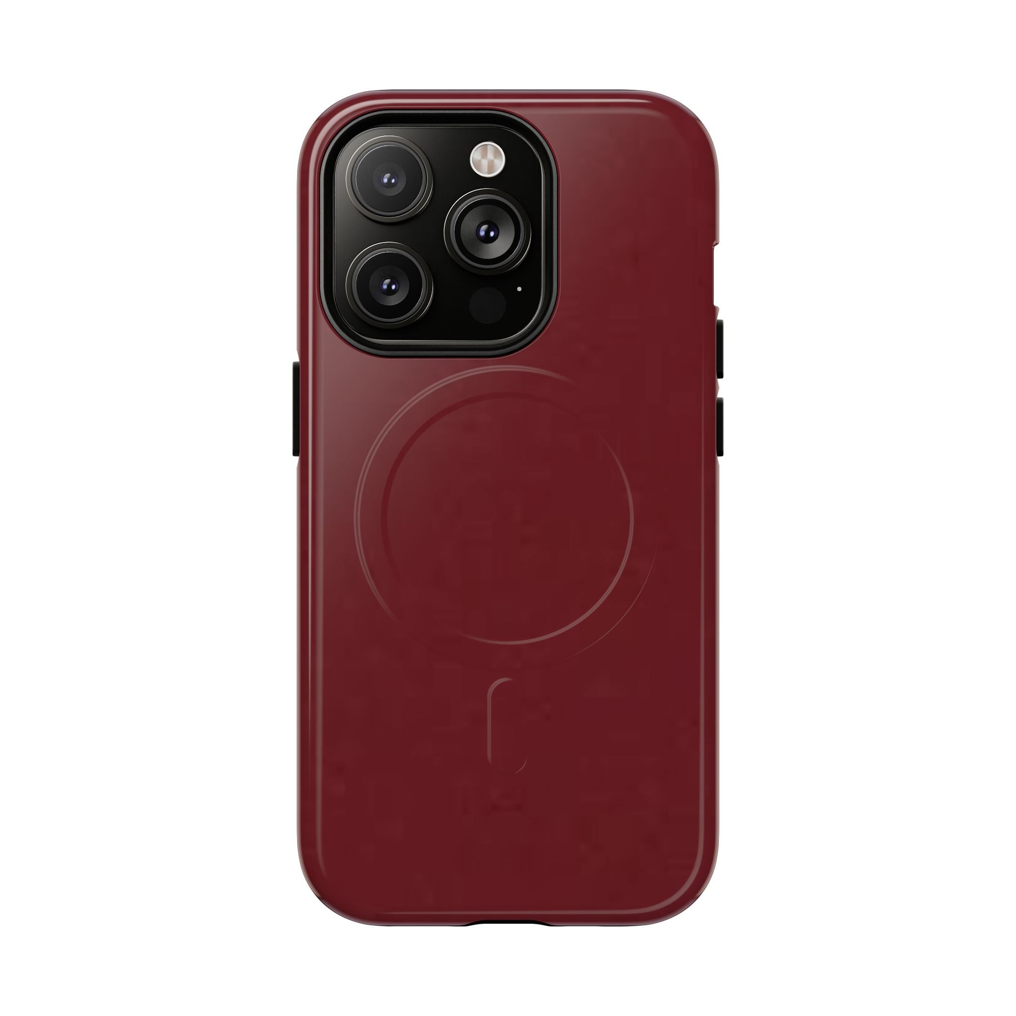 Dark Cherry MagSafe Protective Phone Case