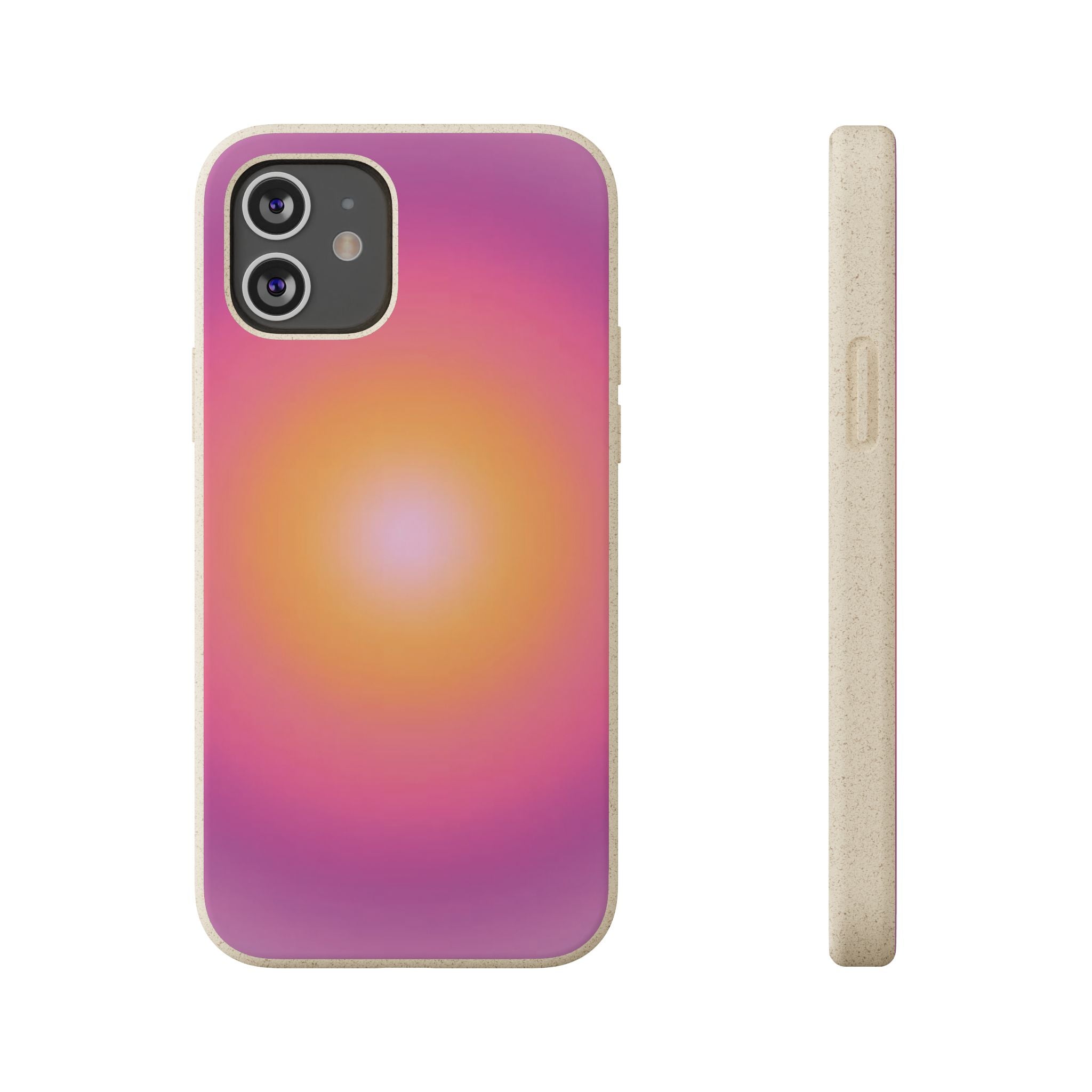 Sunset Glow Biodegradable Phone Case -  Eco-Friendly Cover