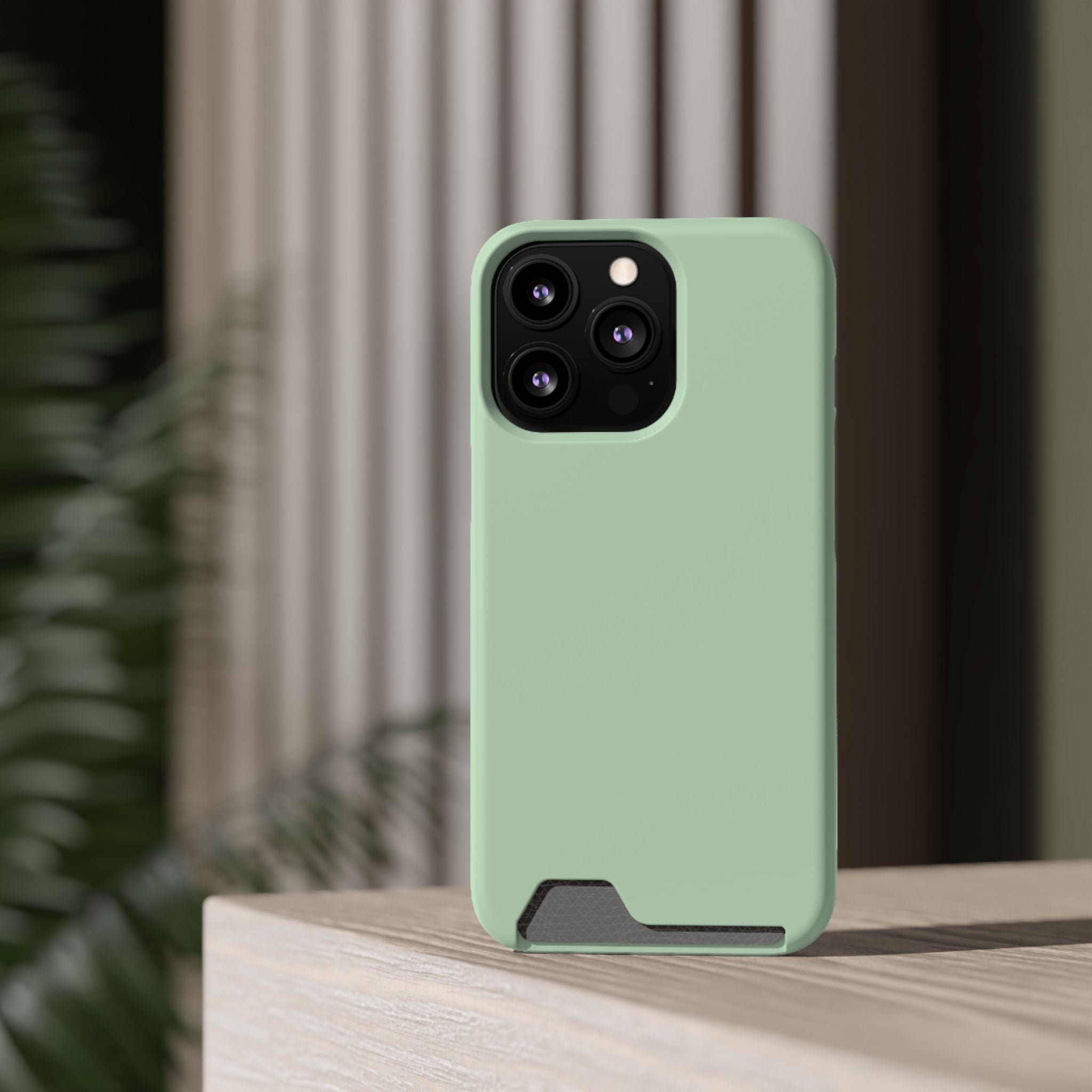 Mint Card-Holder Phone Case