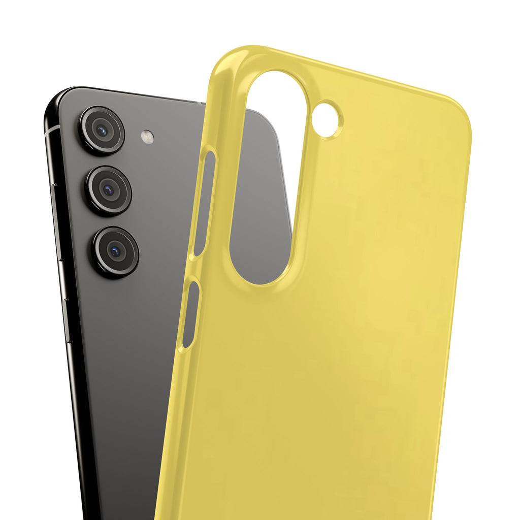 Yellow Snap Phone Case