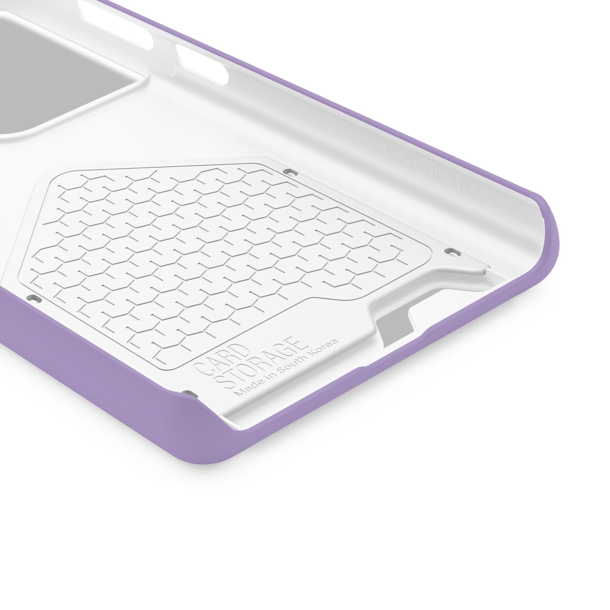 Lilac Card Holder Phone Case