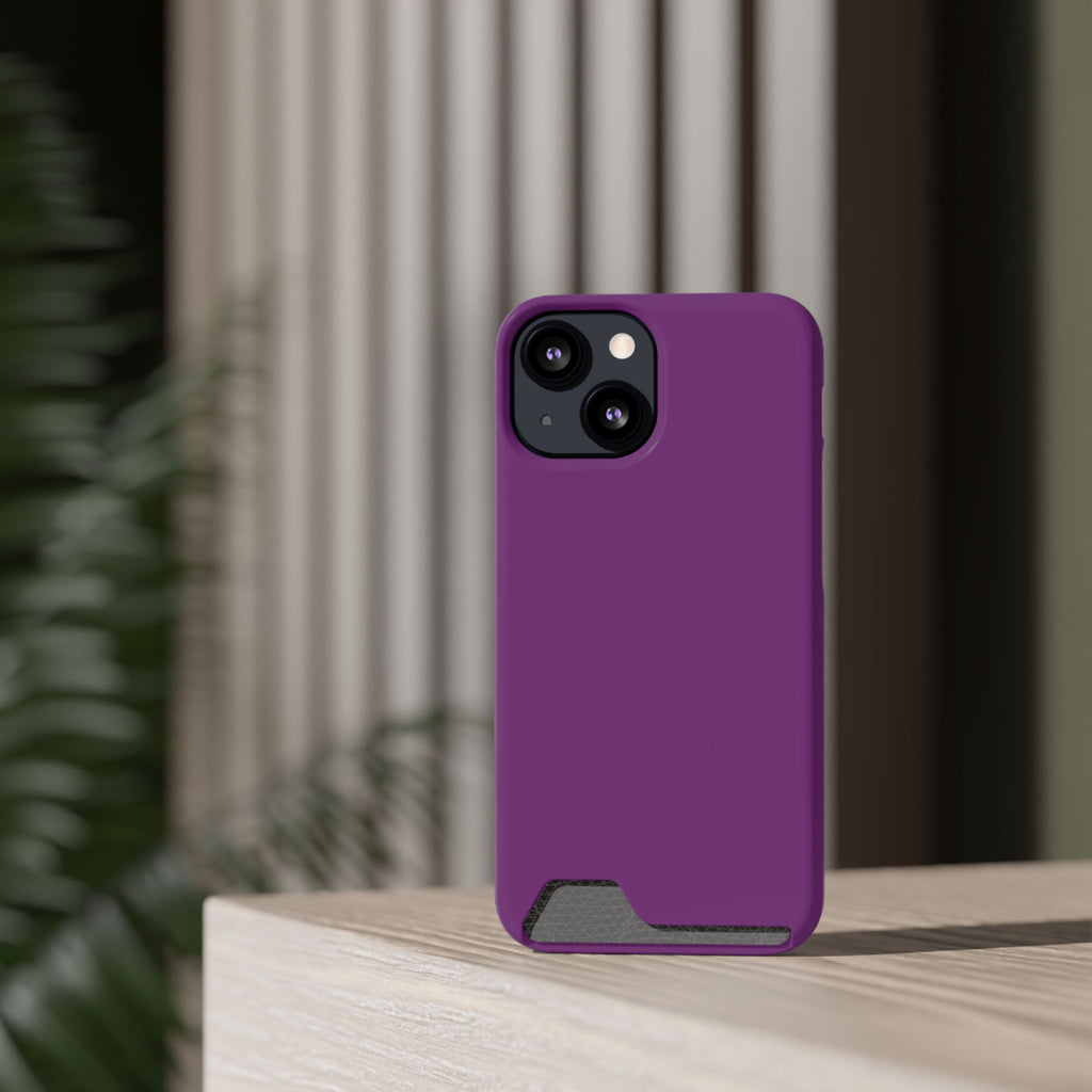 Blueberry Card Holder Phone Case