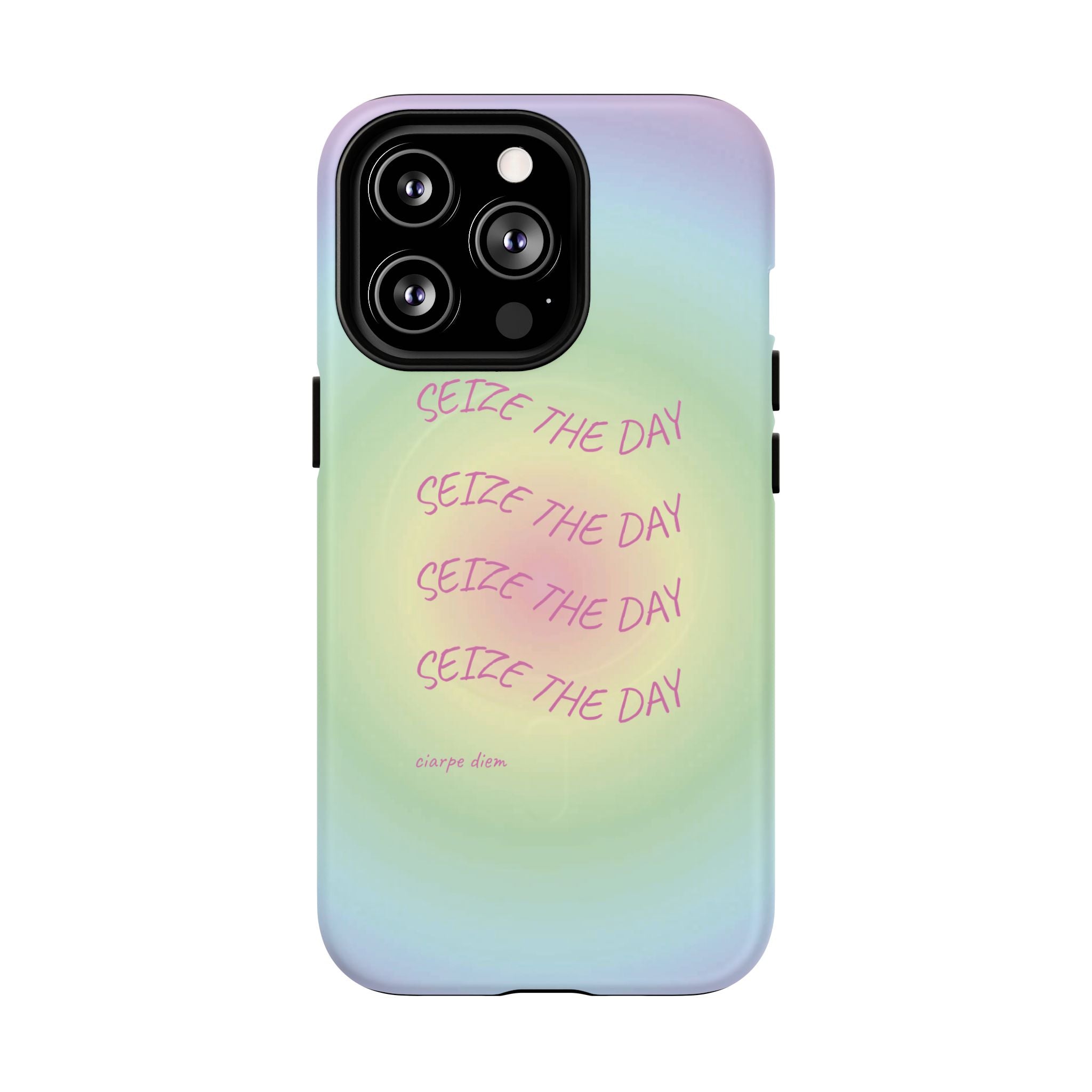 Bermuda Halo Seize The Day Gradient MagSafe Protective Phone Case