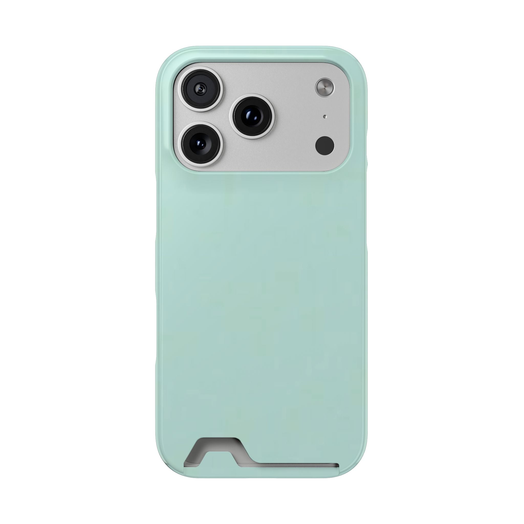 Light Mint Card Holder Phone Case