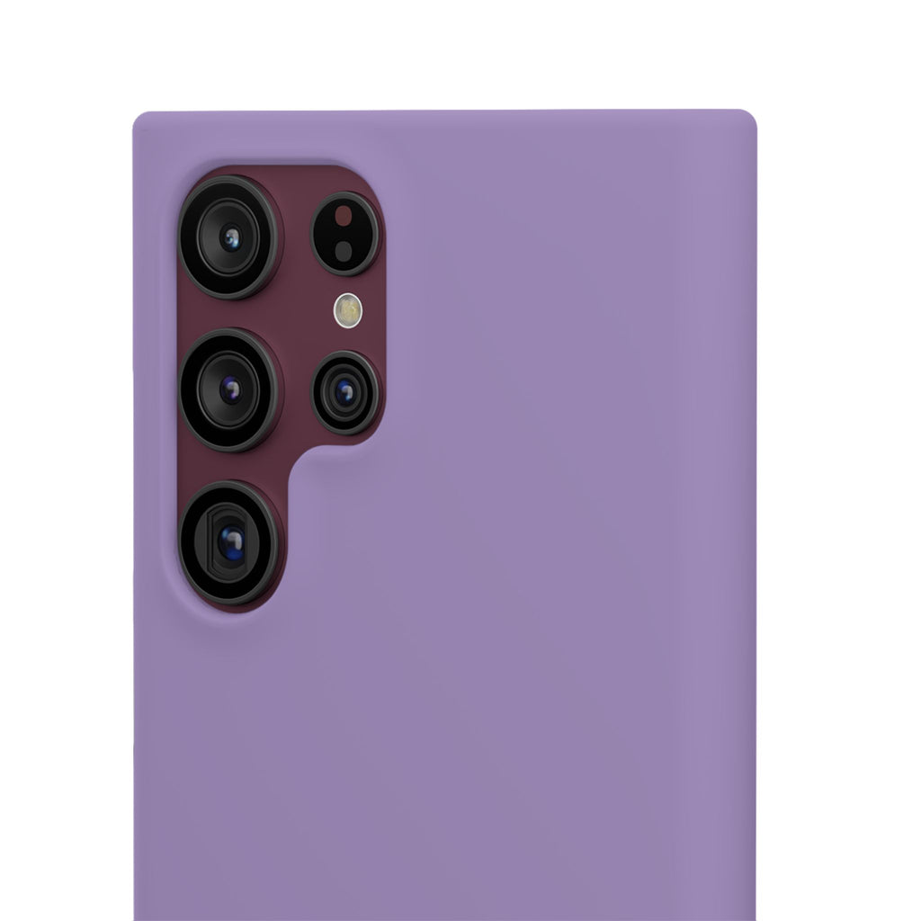 Lilac Snap Phone Case