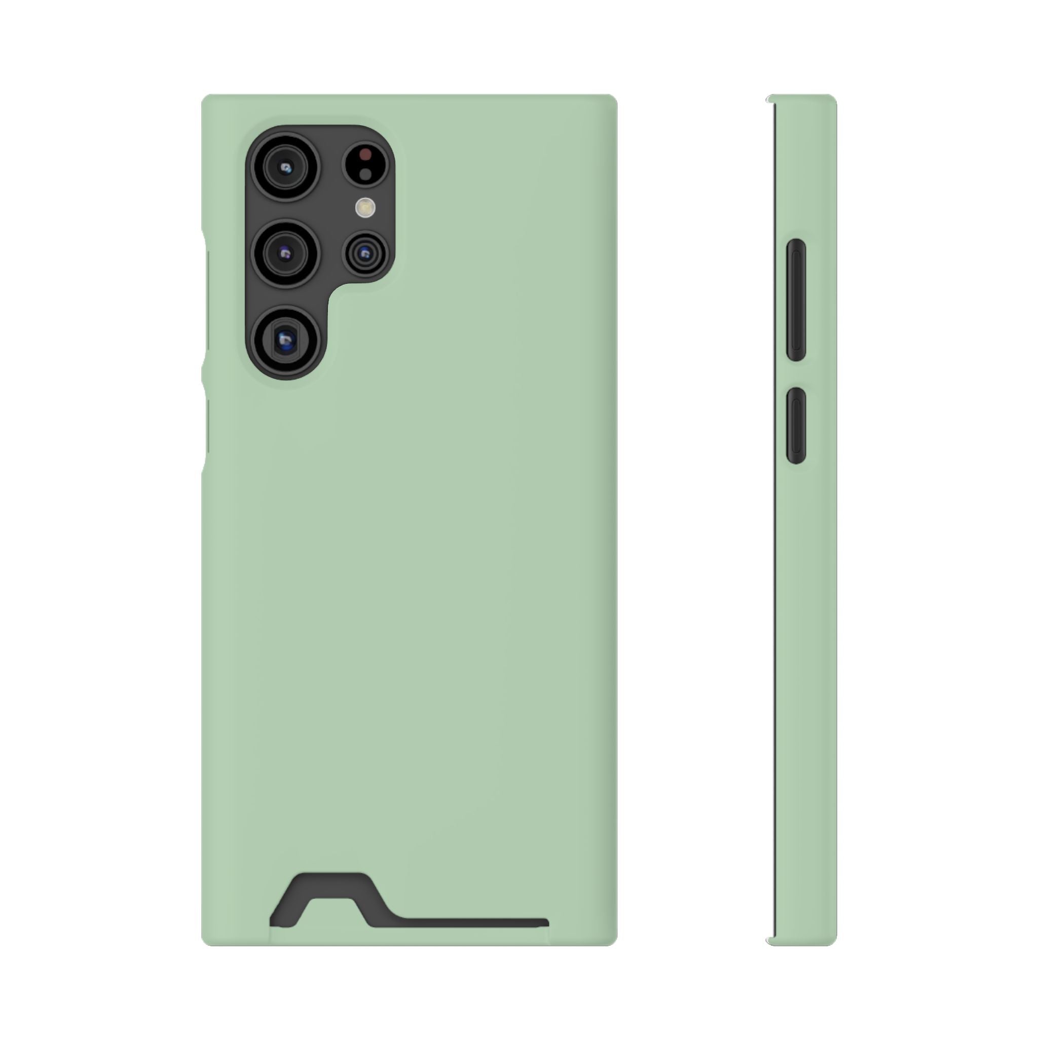 Mint Card-Holder Phone Case