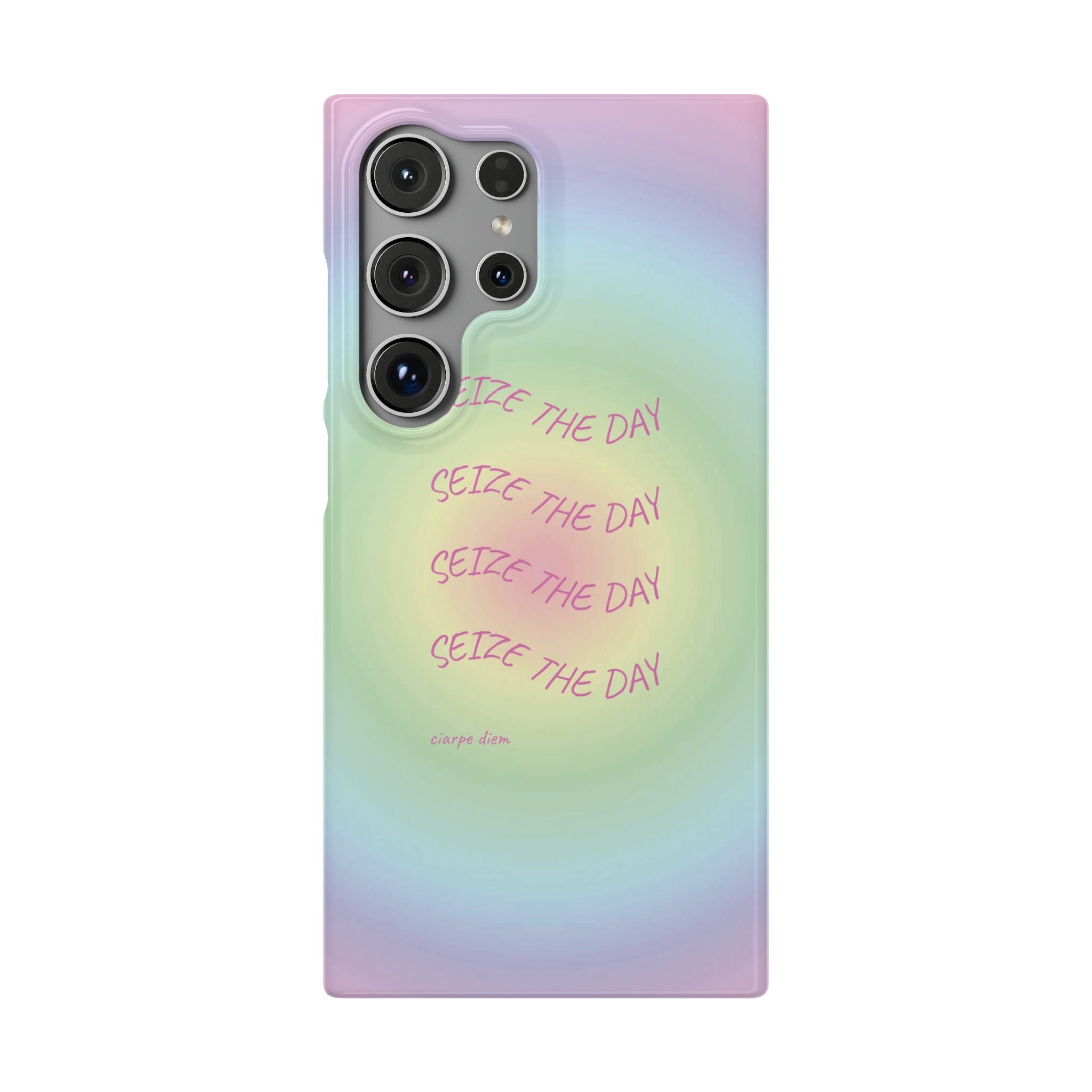 Carpe Diem Bermuda Halo Gradient Snap Phone Case