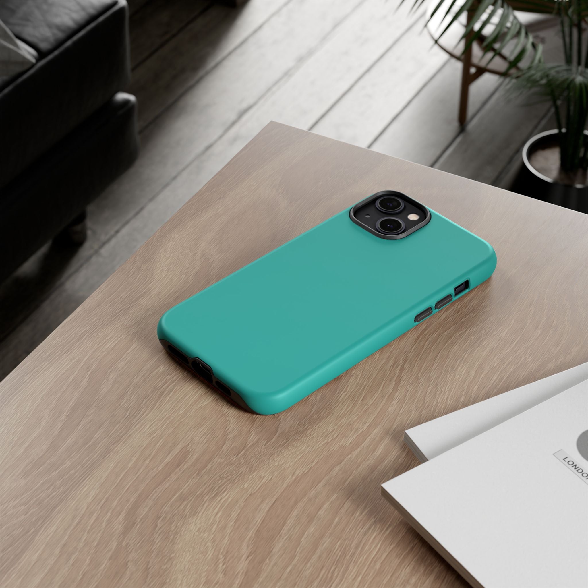 Teal Protective Phone Case